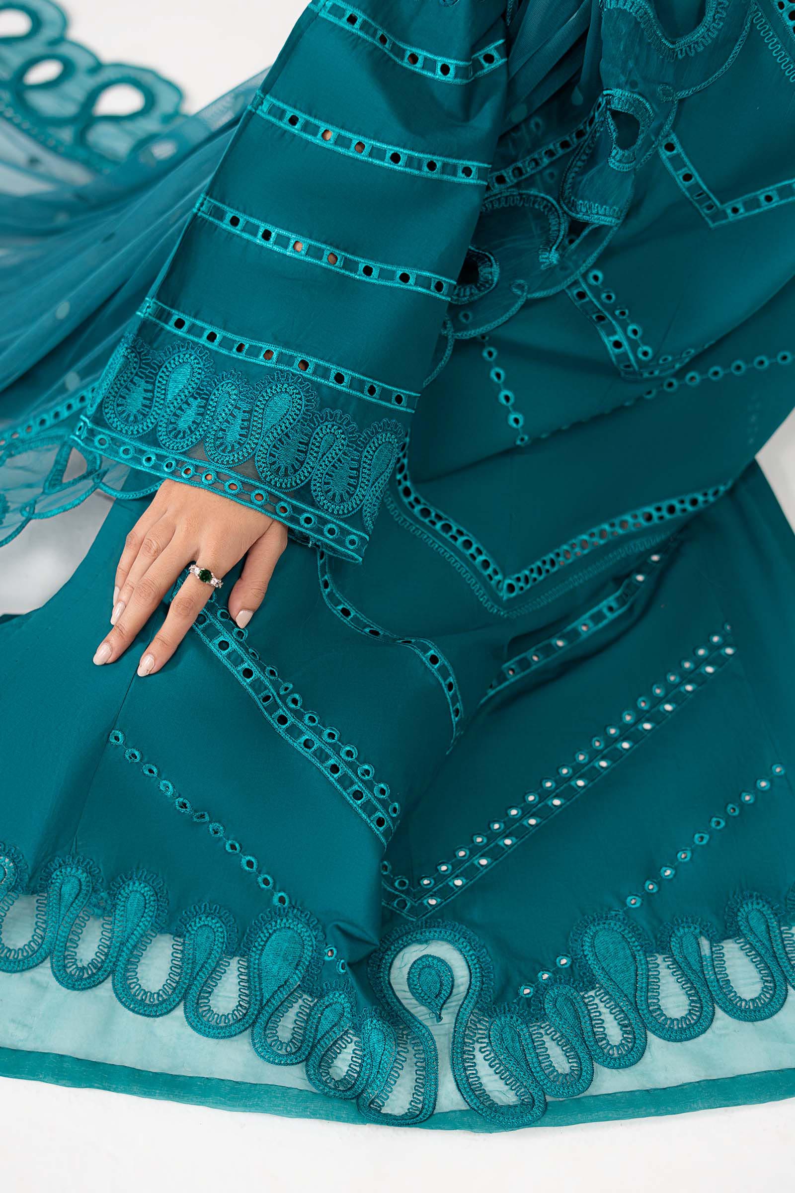 3 Piece Embroidered Lawn Suit