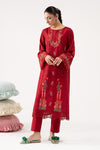 2 Piece Embroidered Brochia Suit
