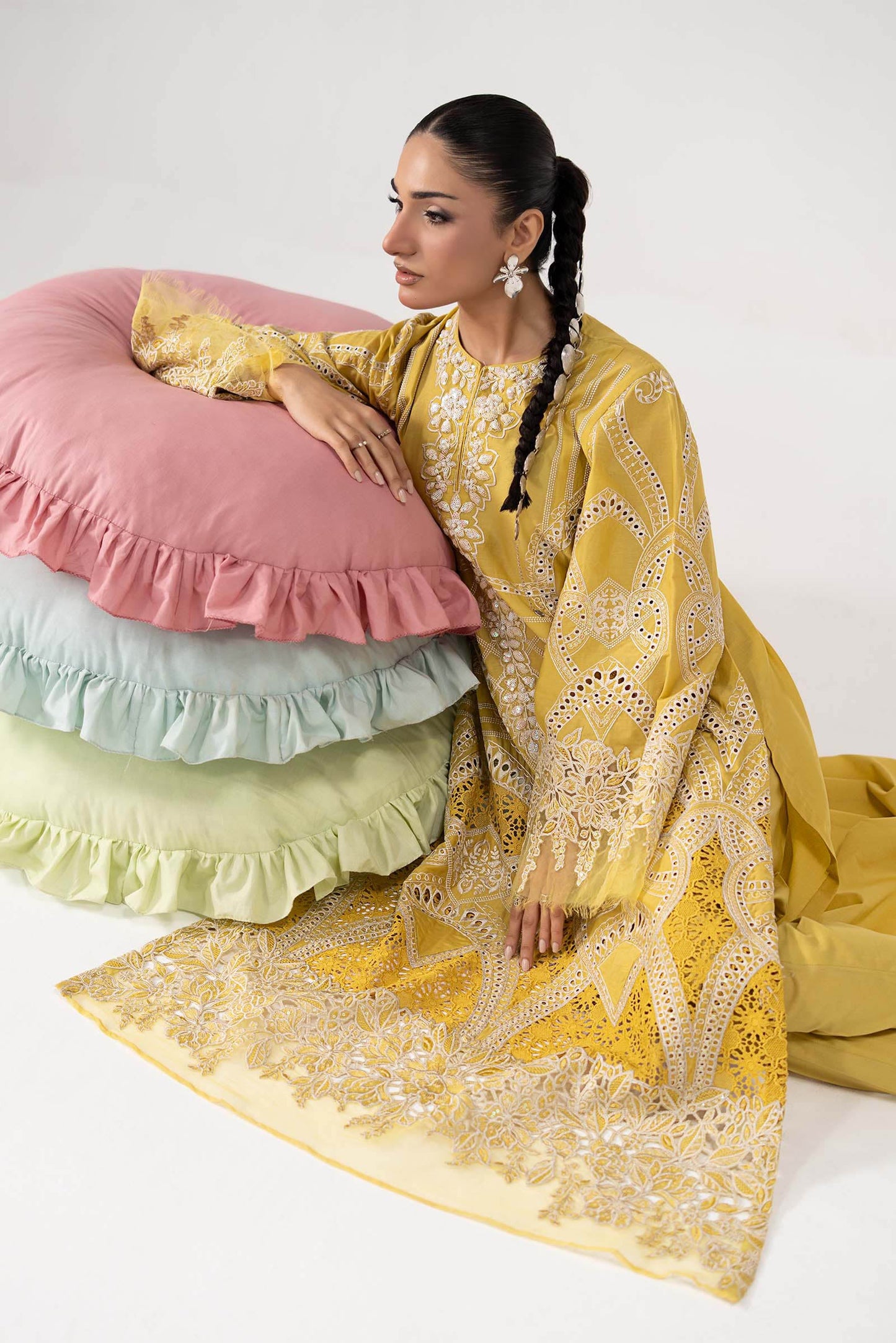 2 Piece Embroidered Lawn Suit