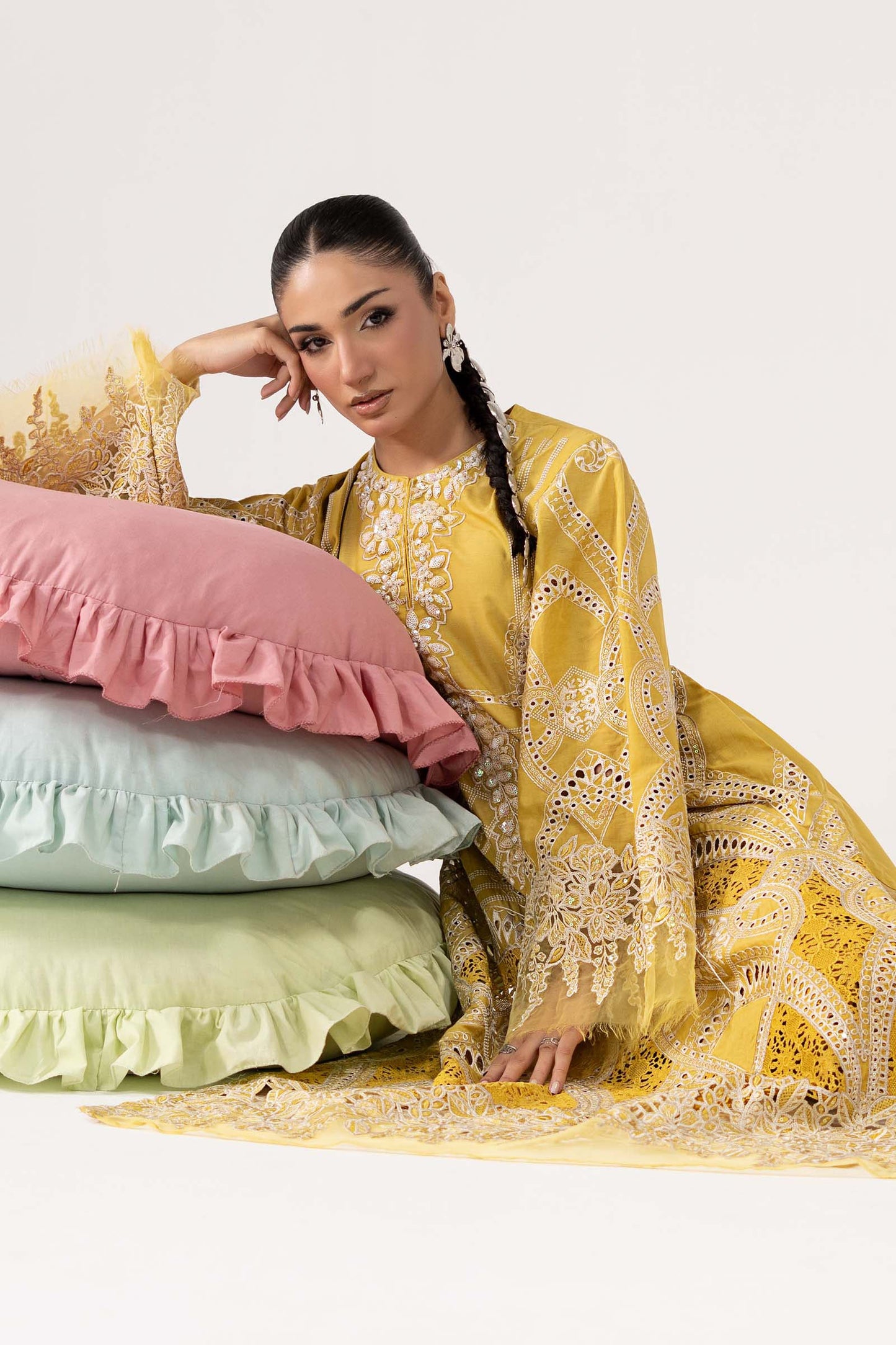 2 Piece Embroidered Lawn Suit