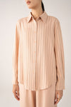 Striped Button-Down Set