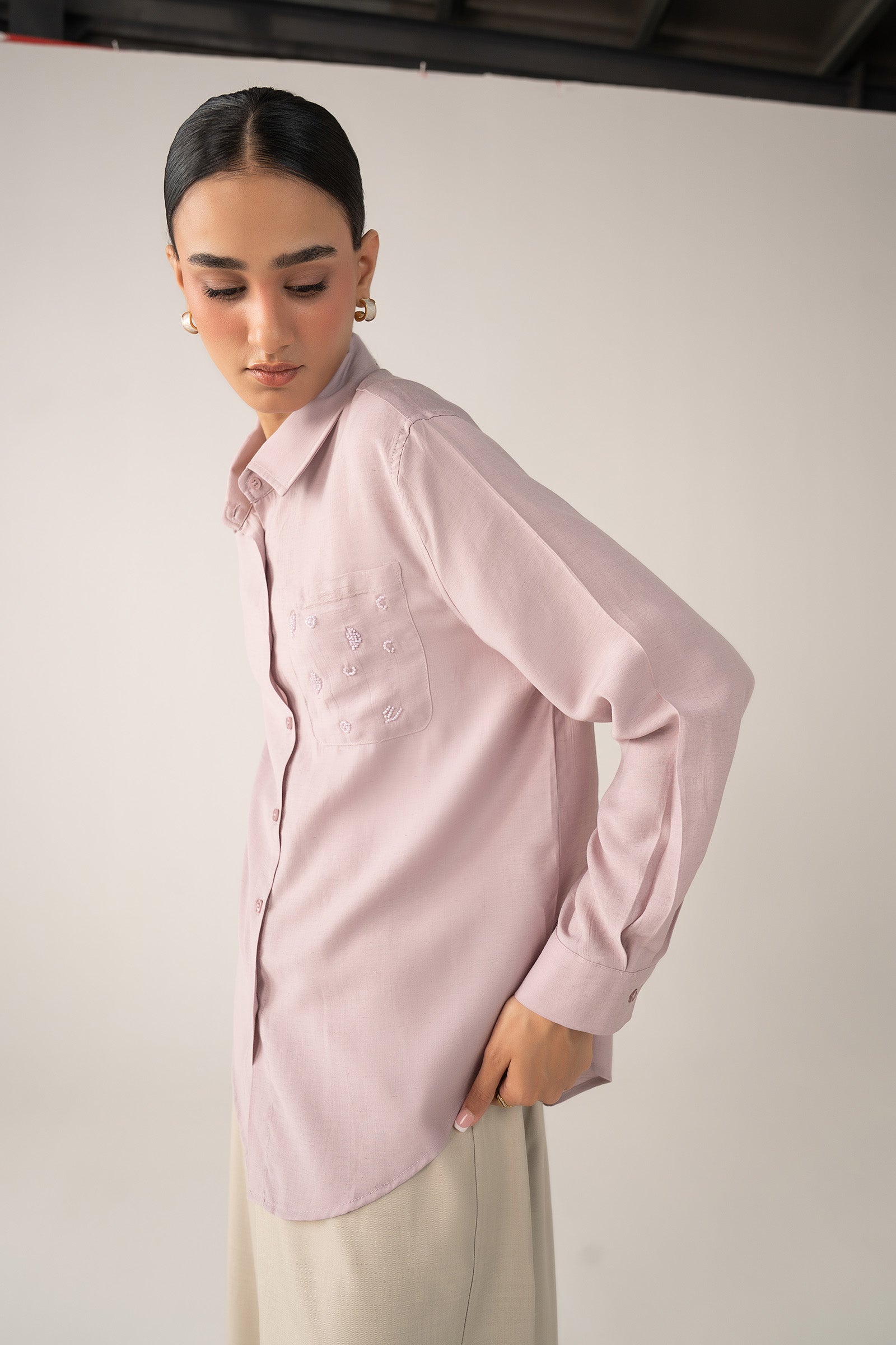 Muslin Button-Down Shirt