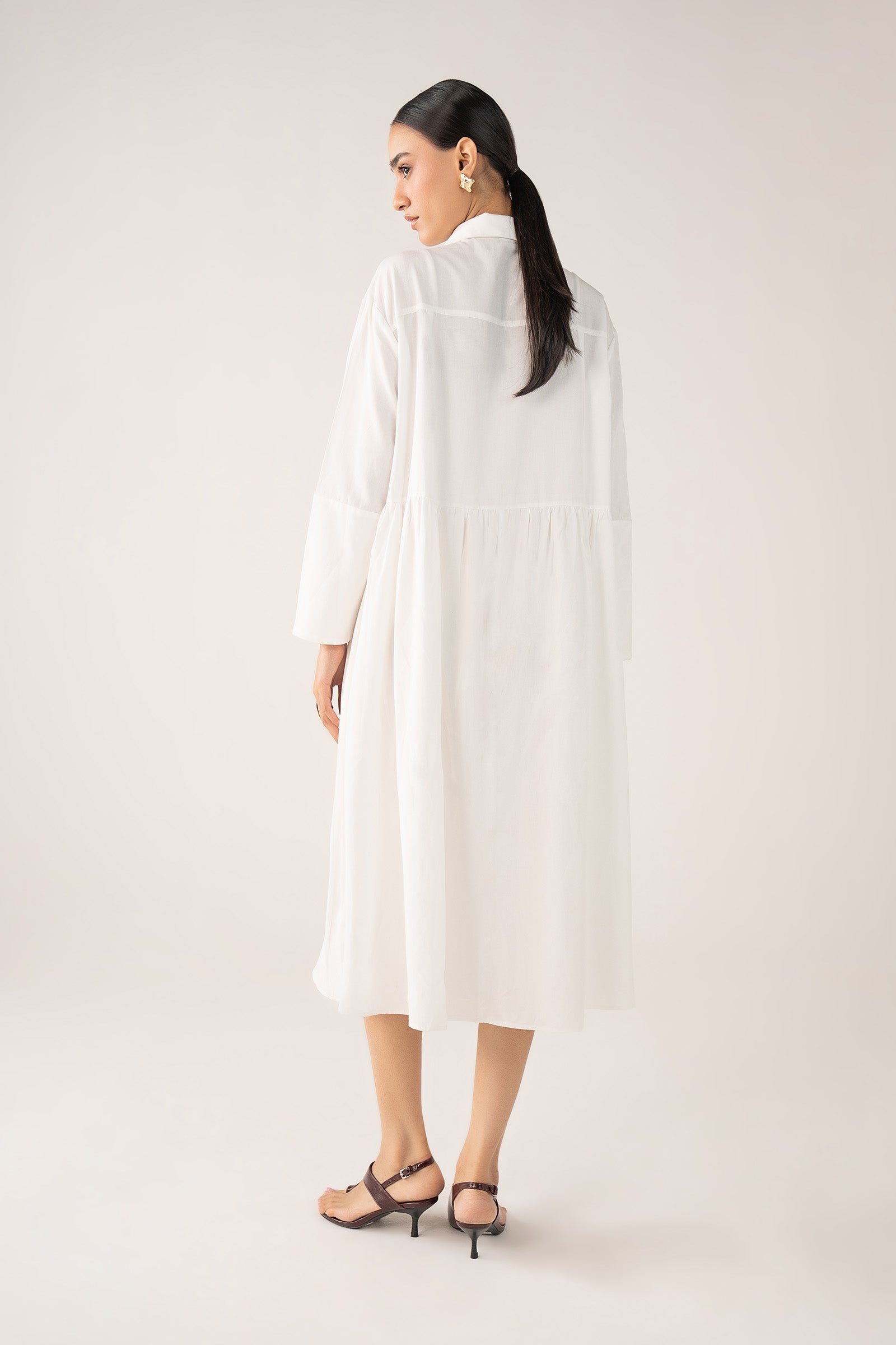 Relaxed Woven Dress