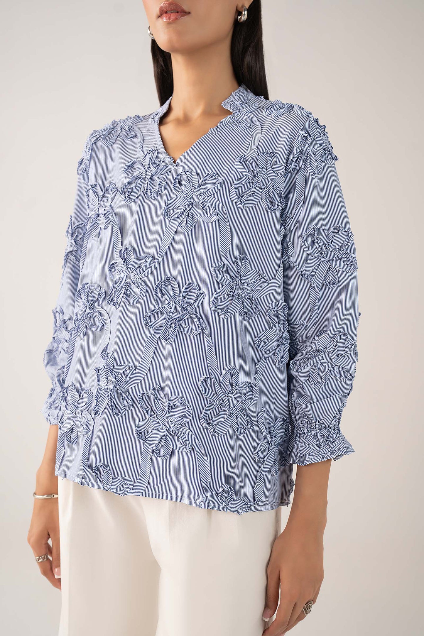 Floral Embroidered Top