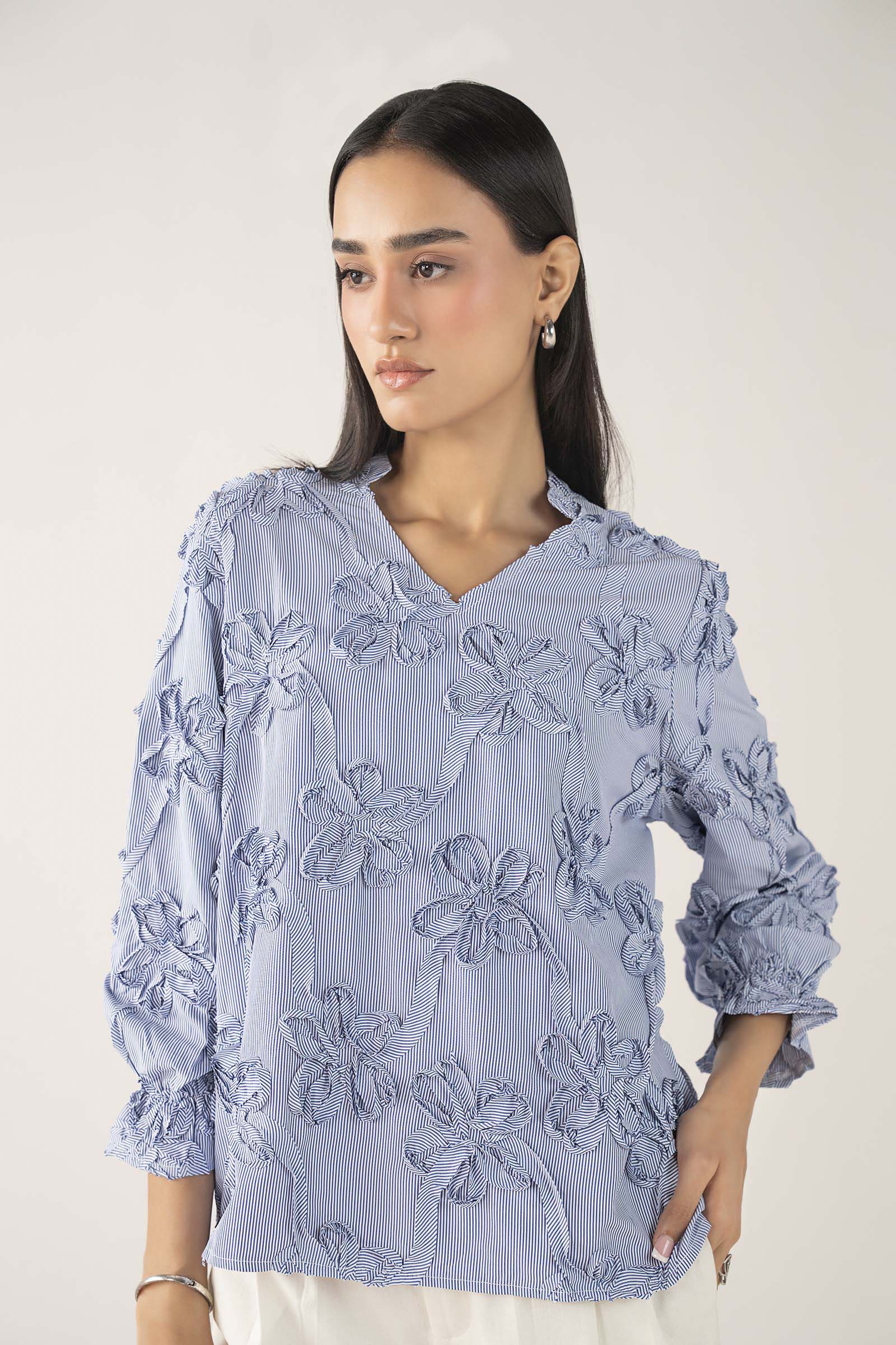 Floral Embroidered Top