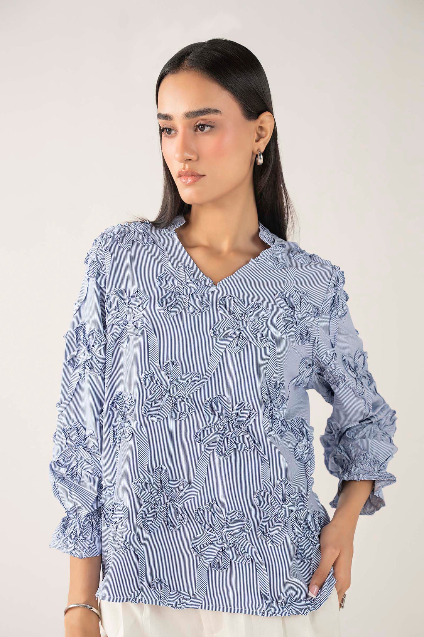 Floral Embroidered Top