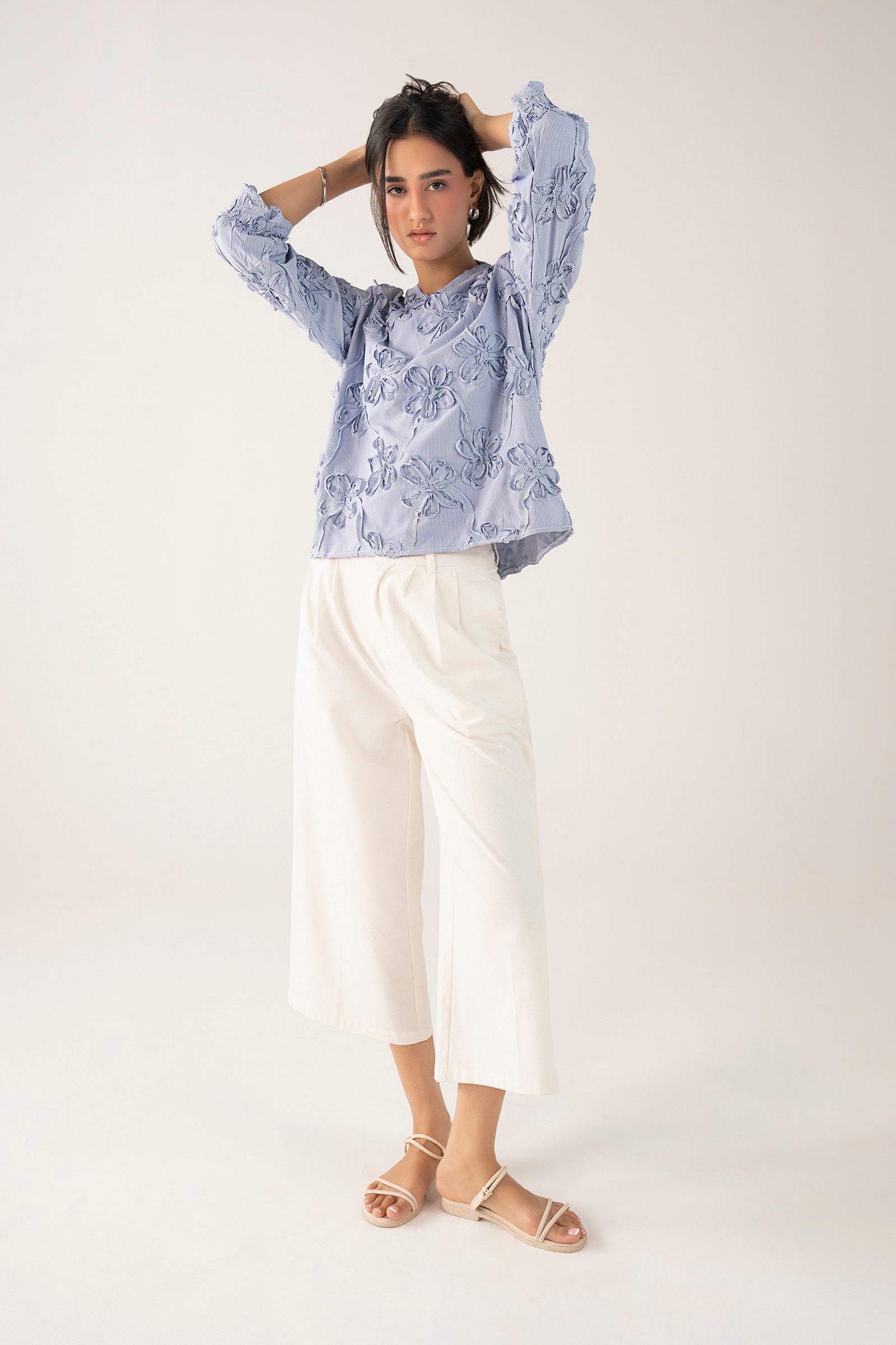 Floral Embroidered Top