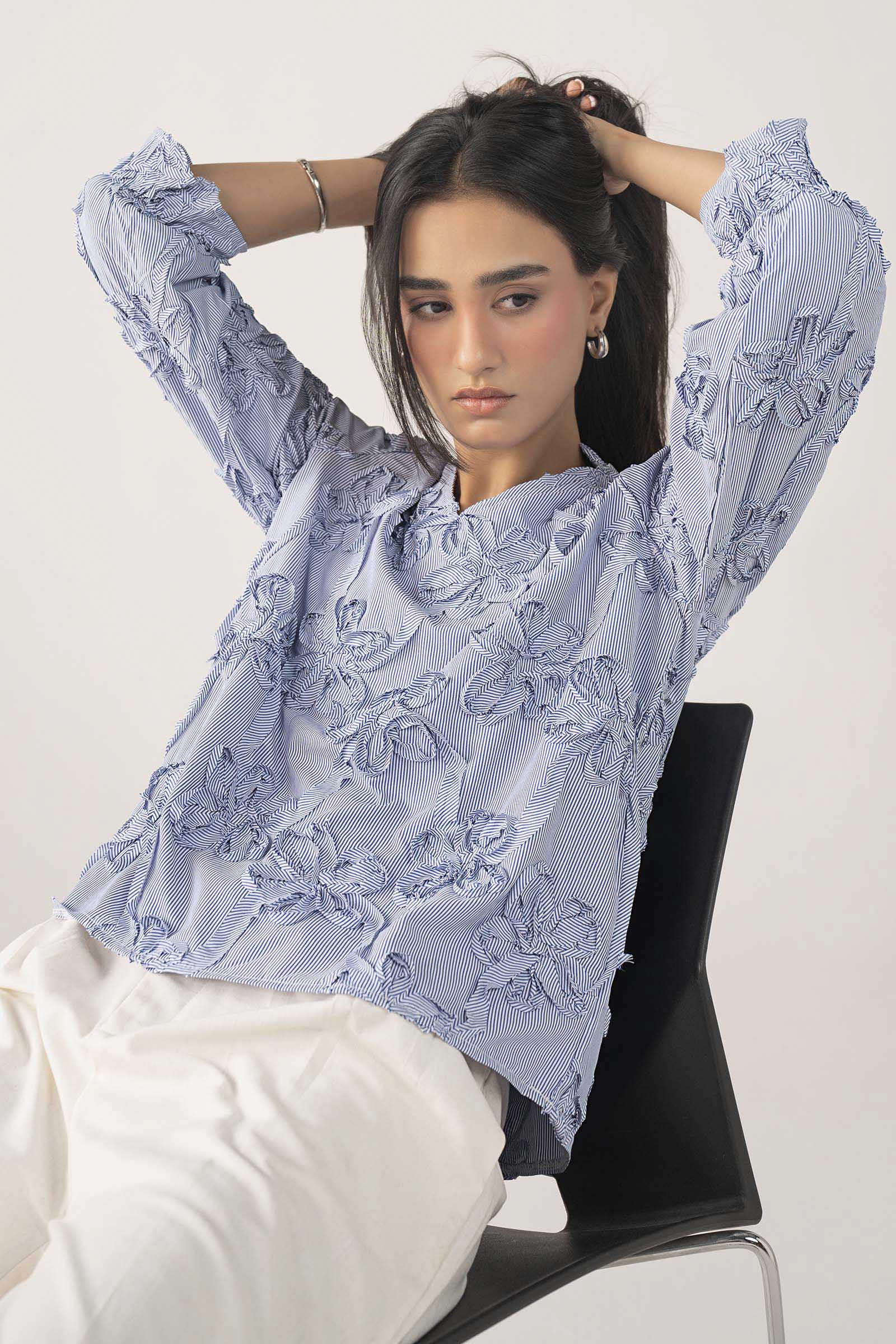 Floral Embroidered Top