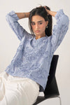 Floral Embroidered Top