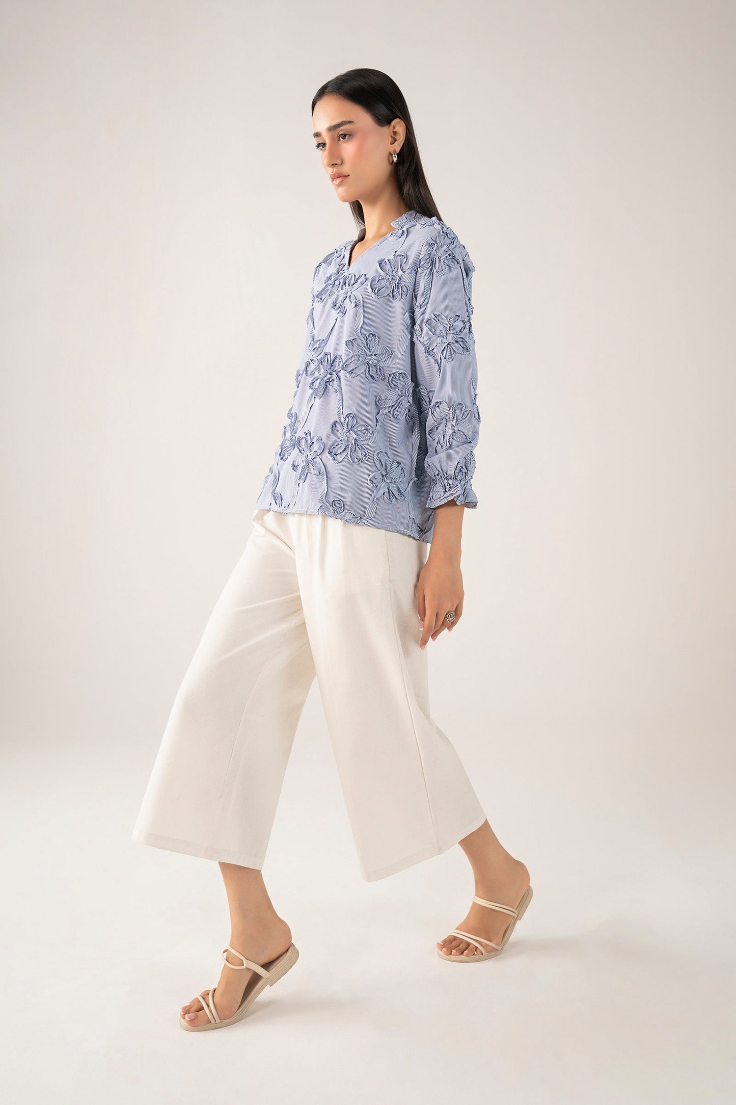 Floral Embroidered Top