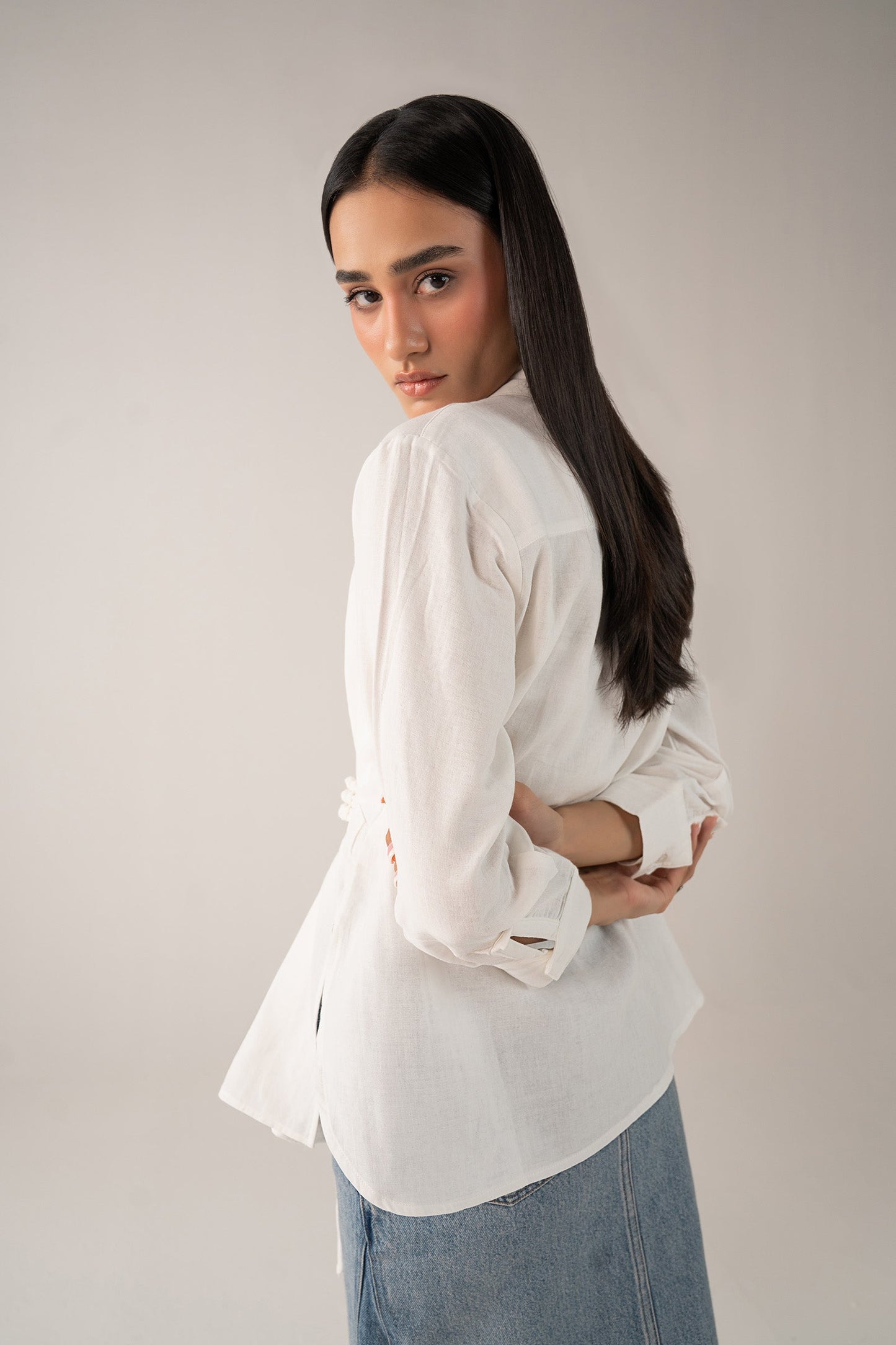Muslin Drawcord Top