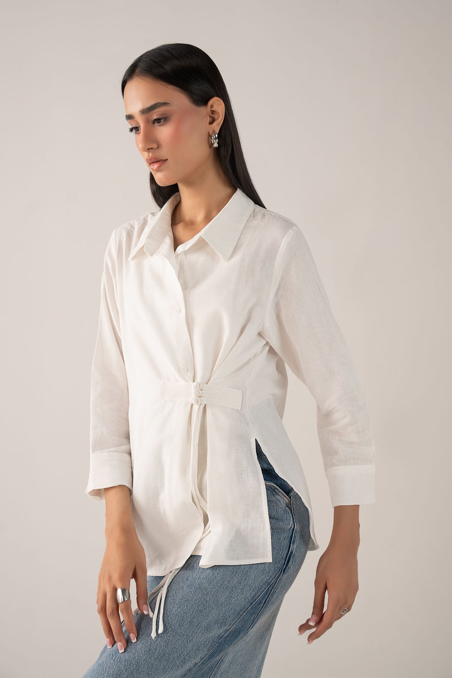 Muslin Drawcord Top