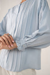 Pleated Woven Top