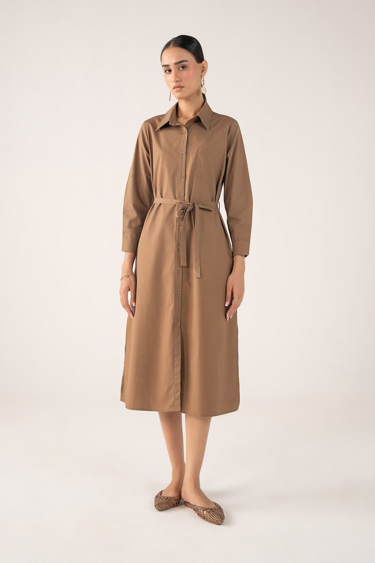 Everyday Poplin Dress