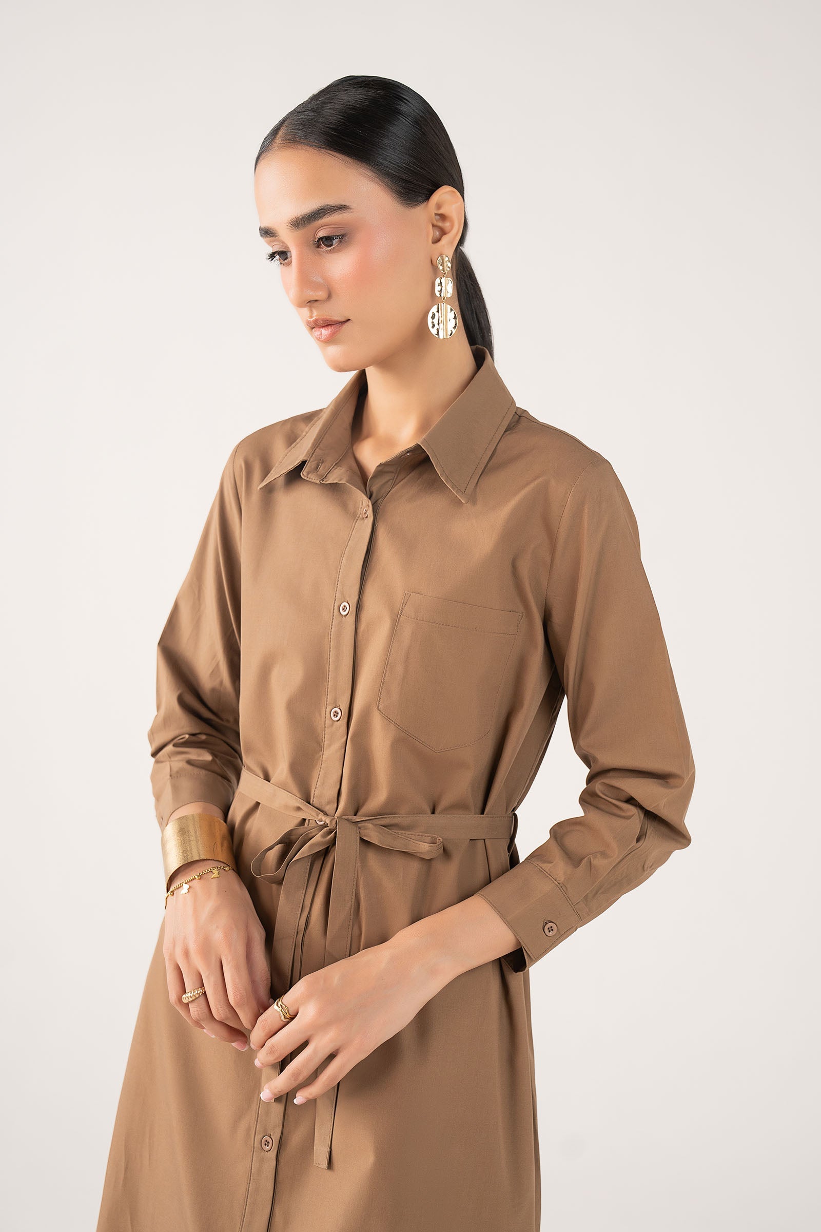 Everyday Poplin Dress