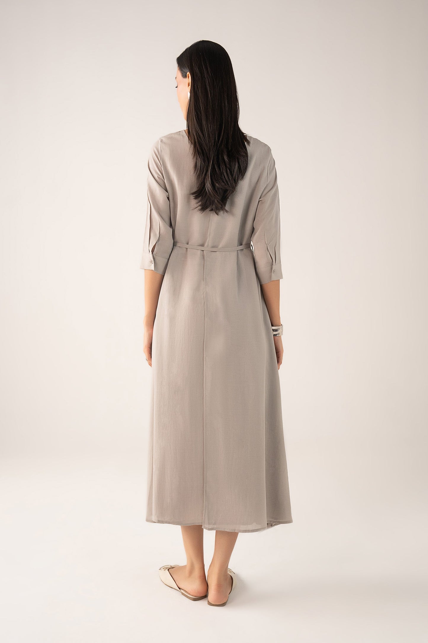 Muslin Flared Dress