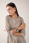 Muslin Flared Dress