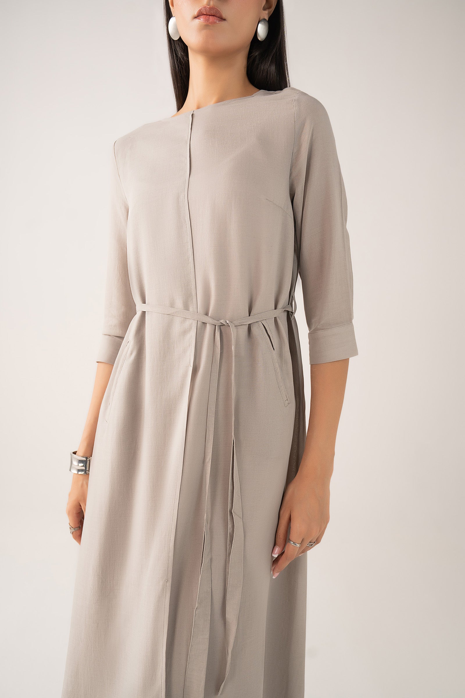 Muslin Flared Dress
