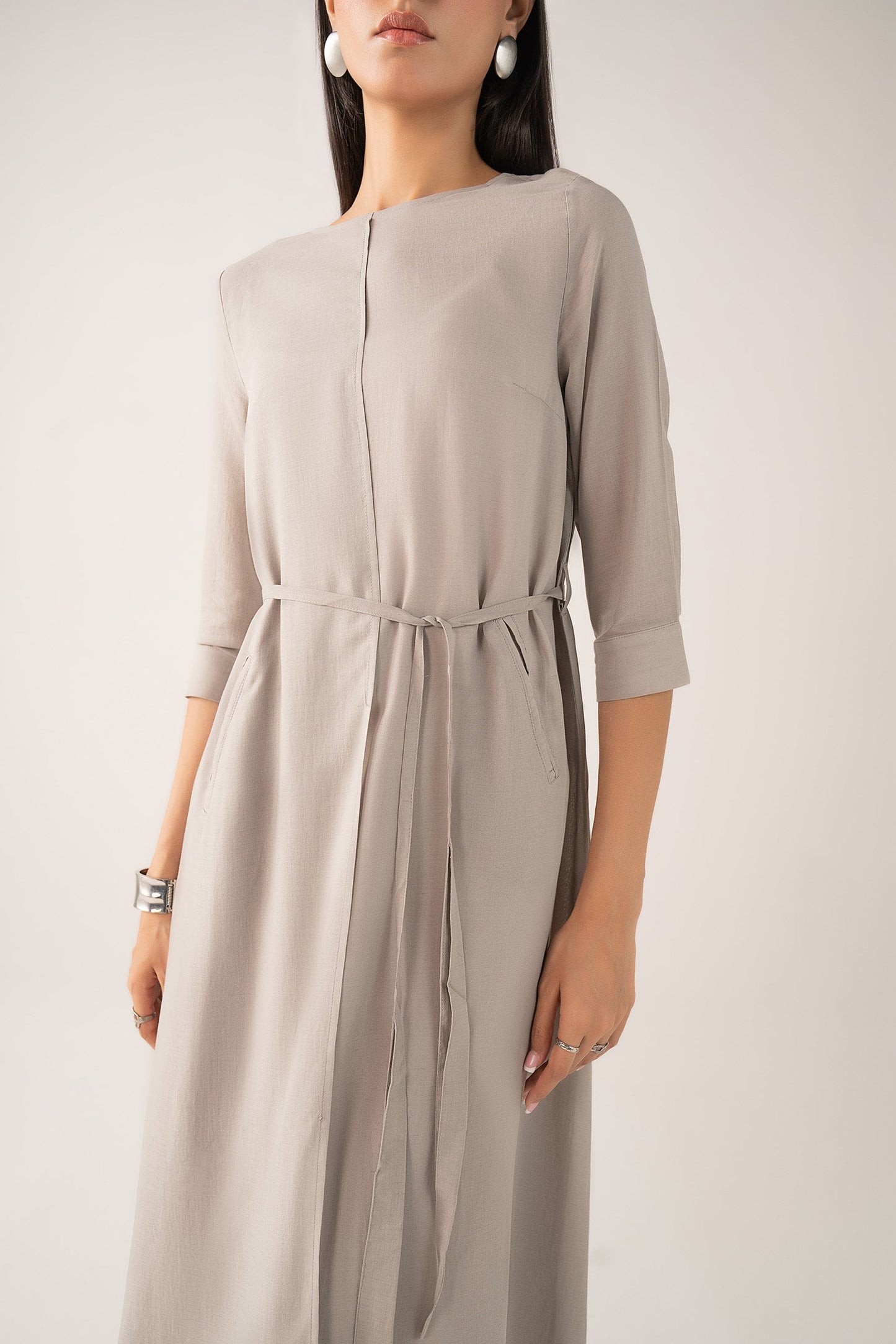 Muslin Flared Dress