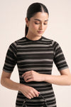 Yarn Dyed Knitted Dress