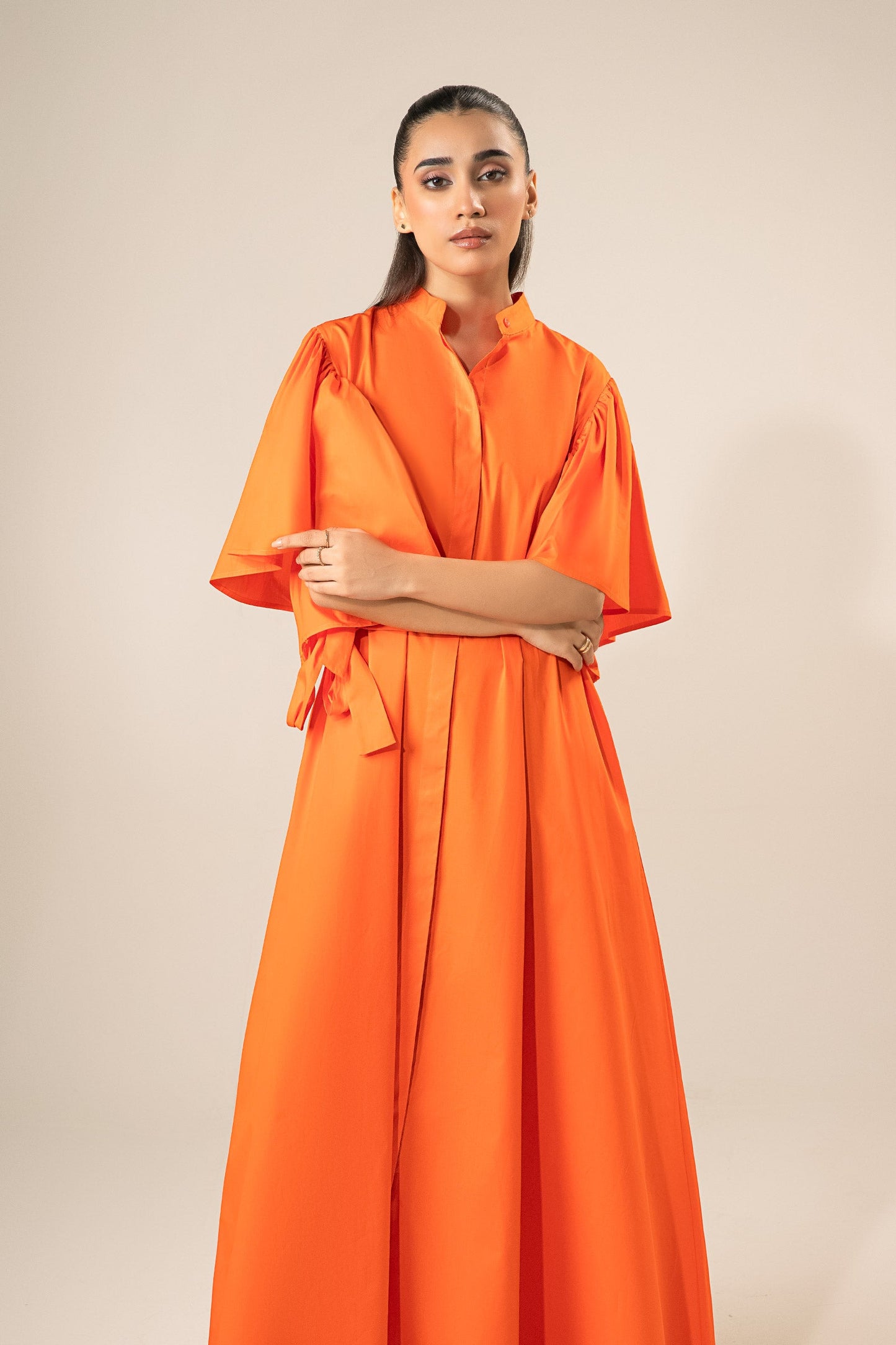 Flutter Sleeve Dress