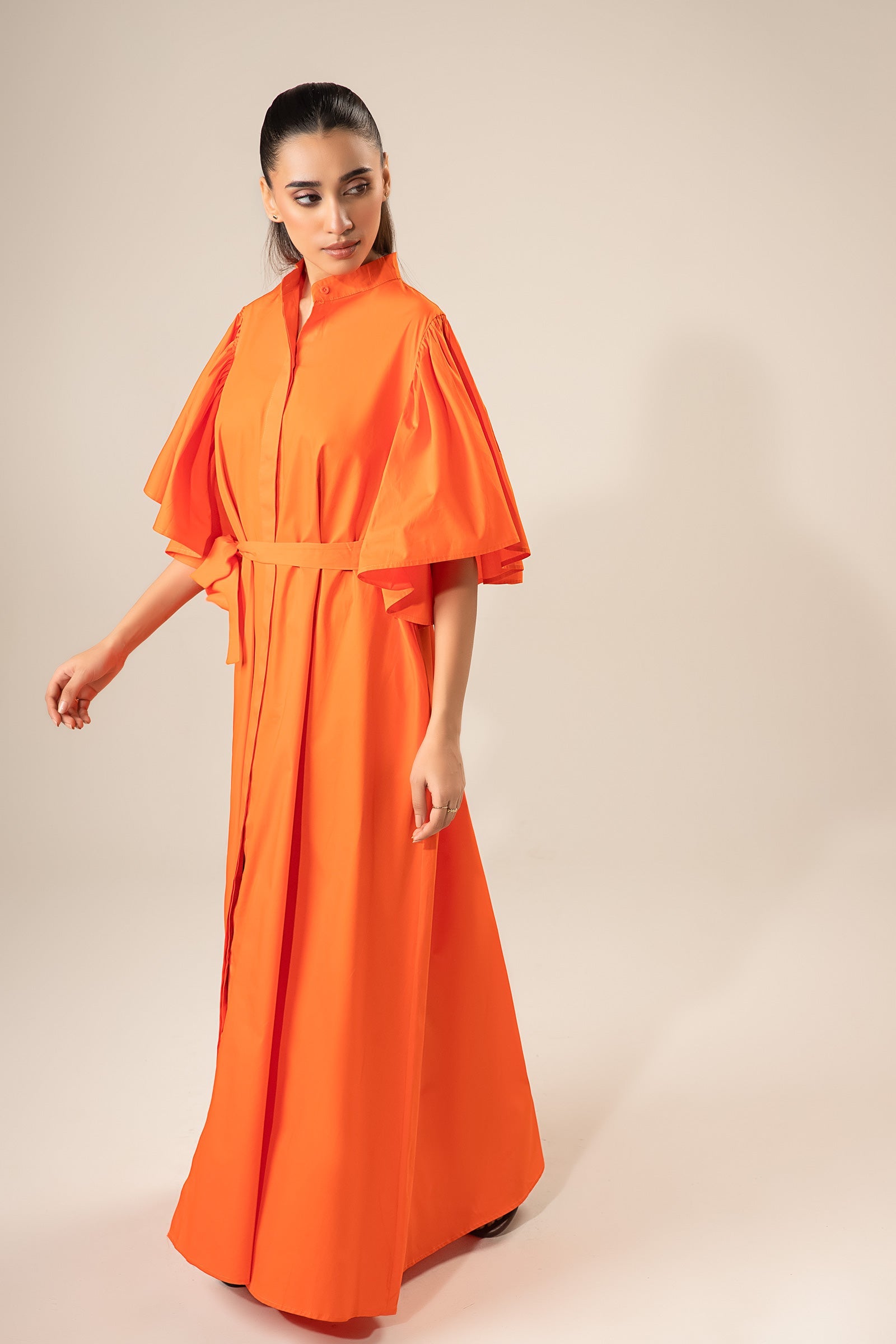 Flutter Sleeve Dress
