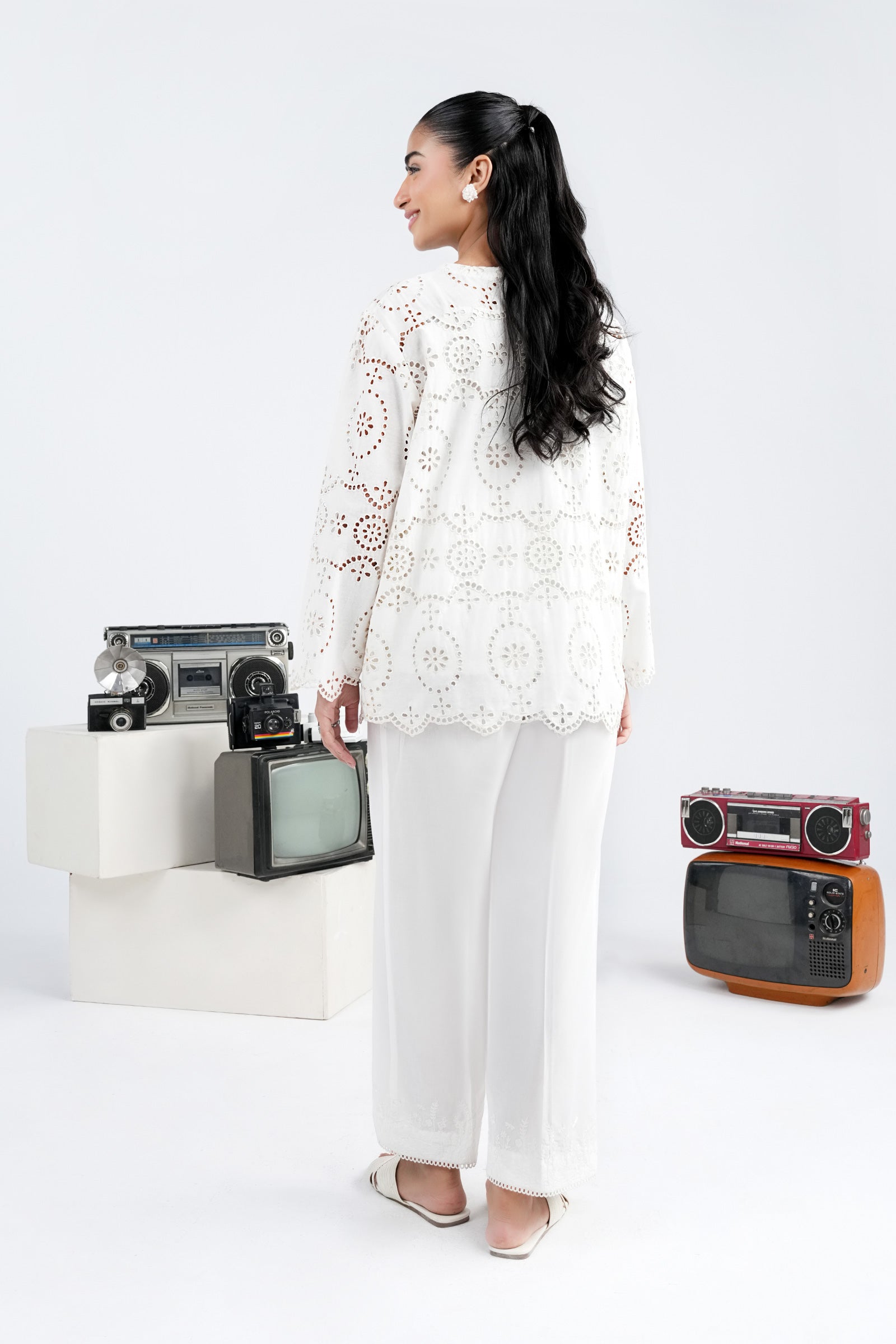 Schiffli Co-Ord Set