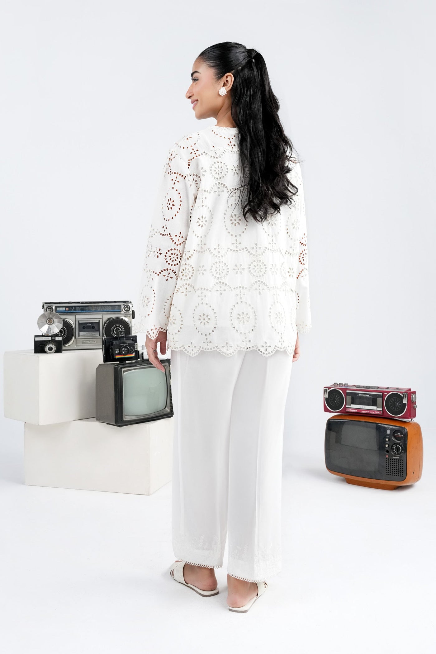 Schiffli Co-Ord Set
