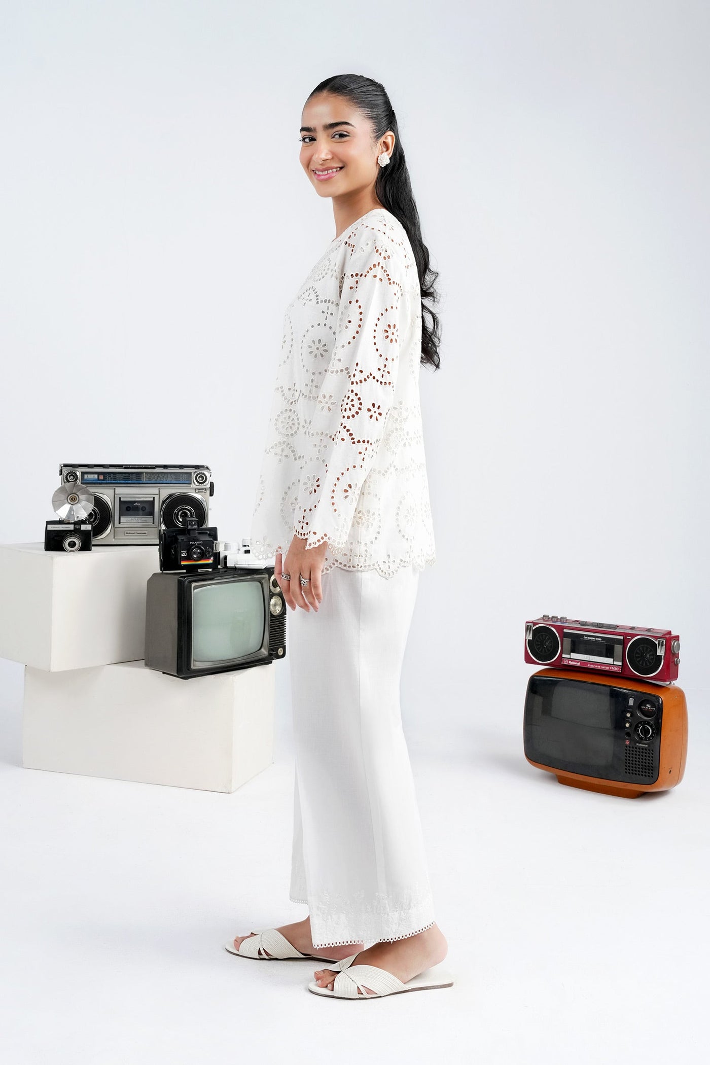 Schiffli Co-Ord Set