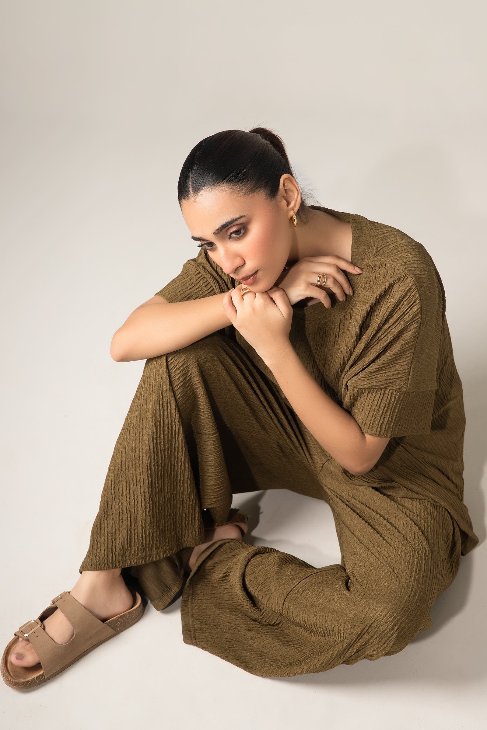 Crinkled Co-Ord Set