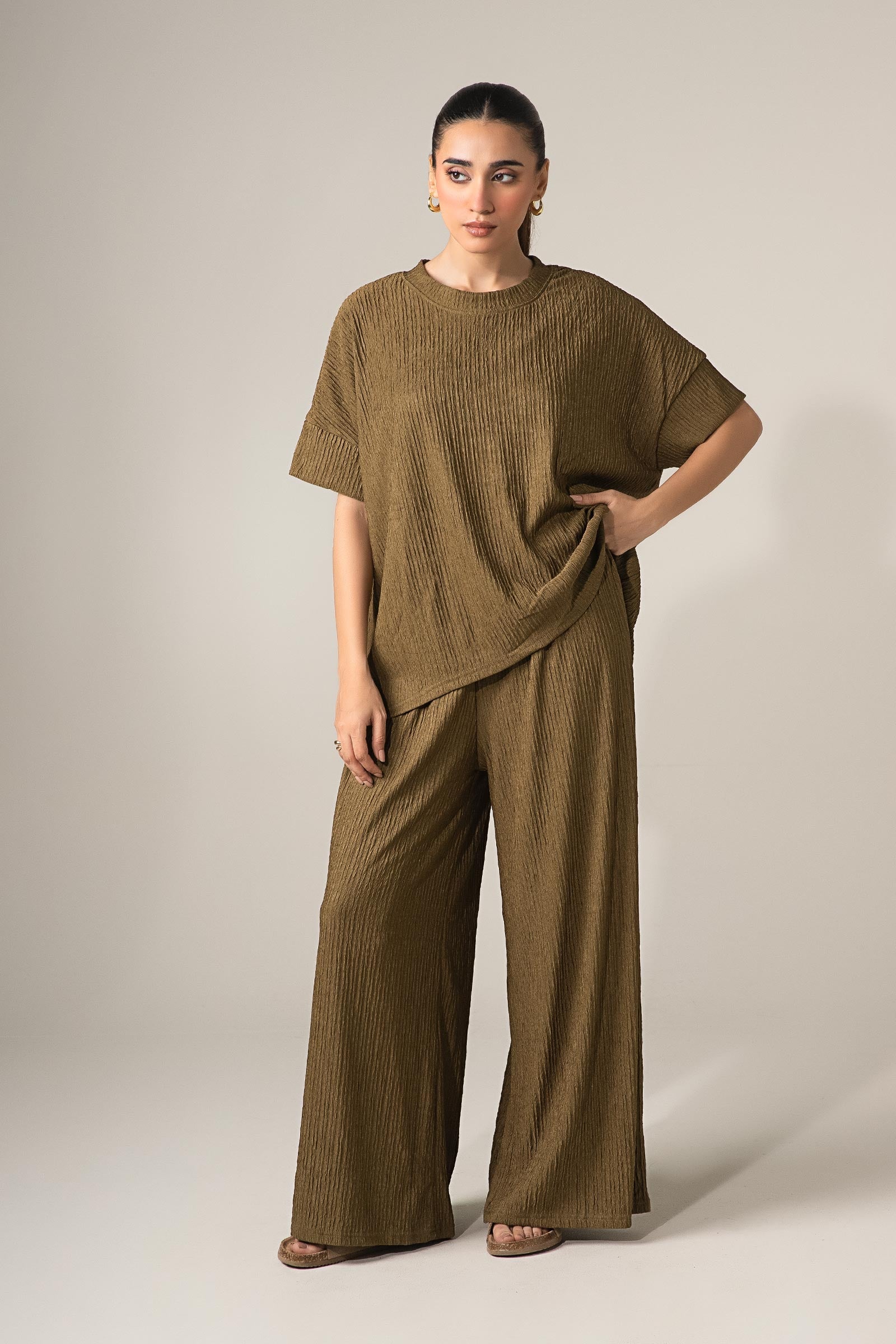 Crinkled Co-Ord Set