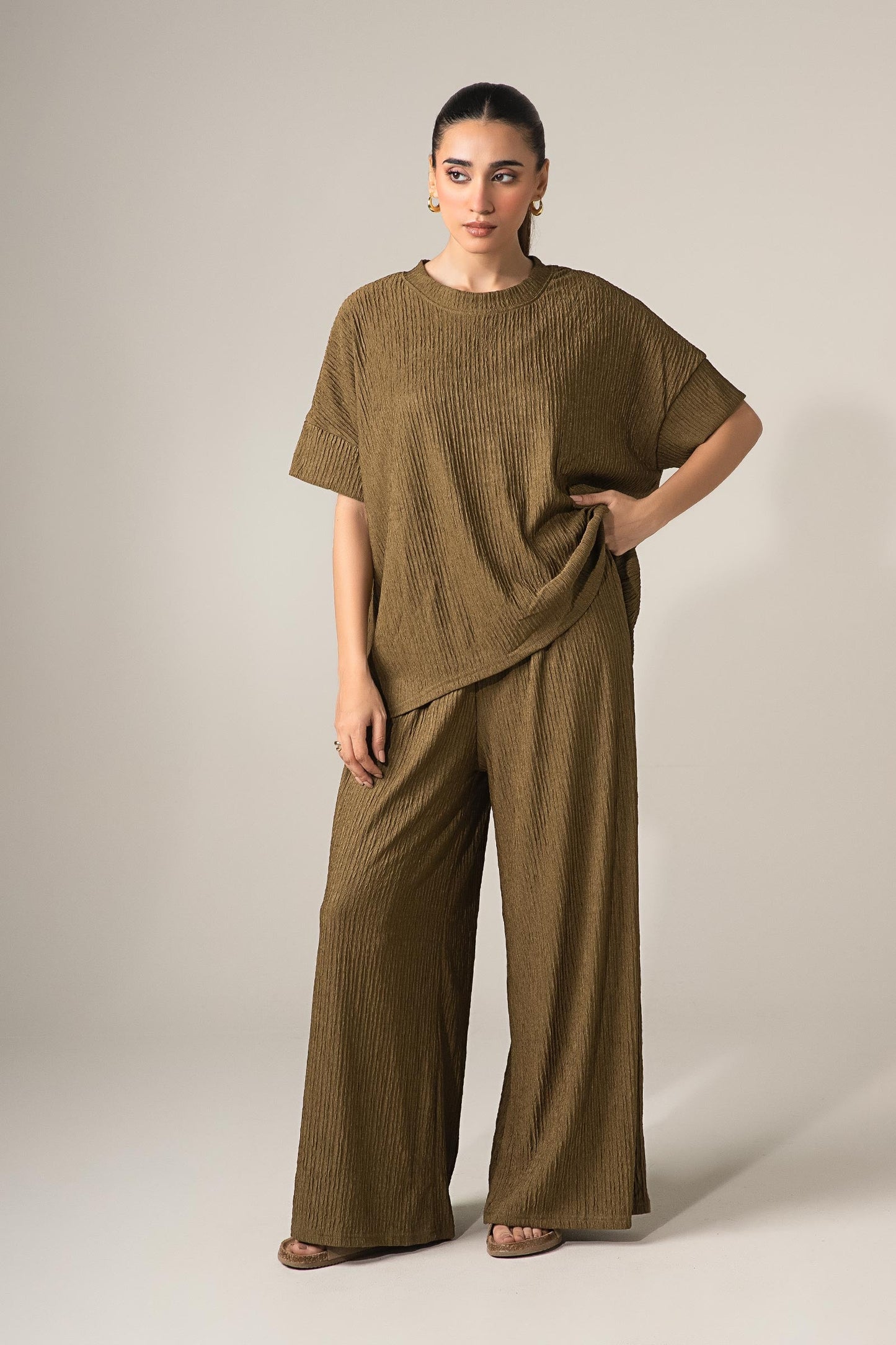 Crinkled Co-Ord Set