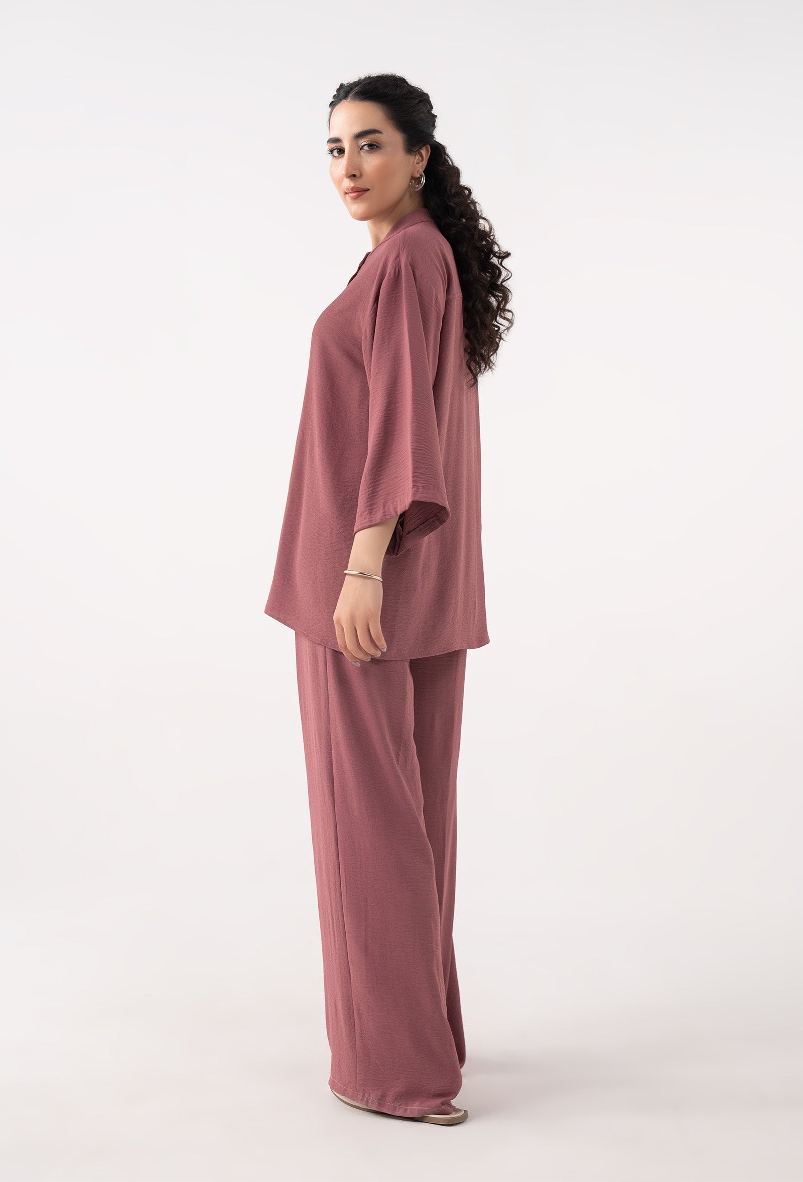 Relaxed Button-Down Set
