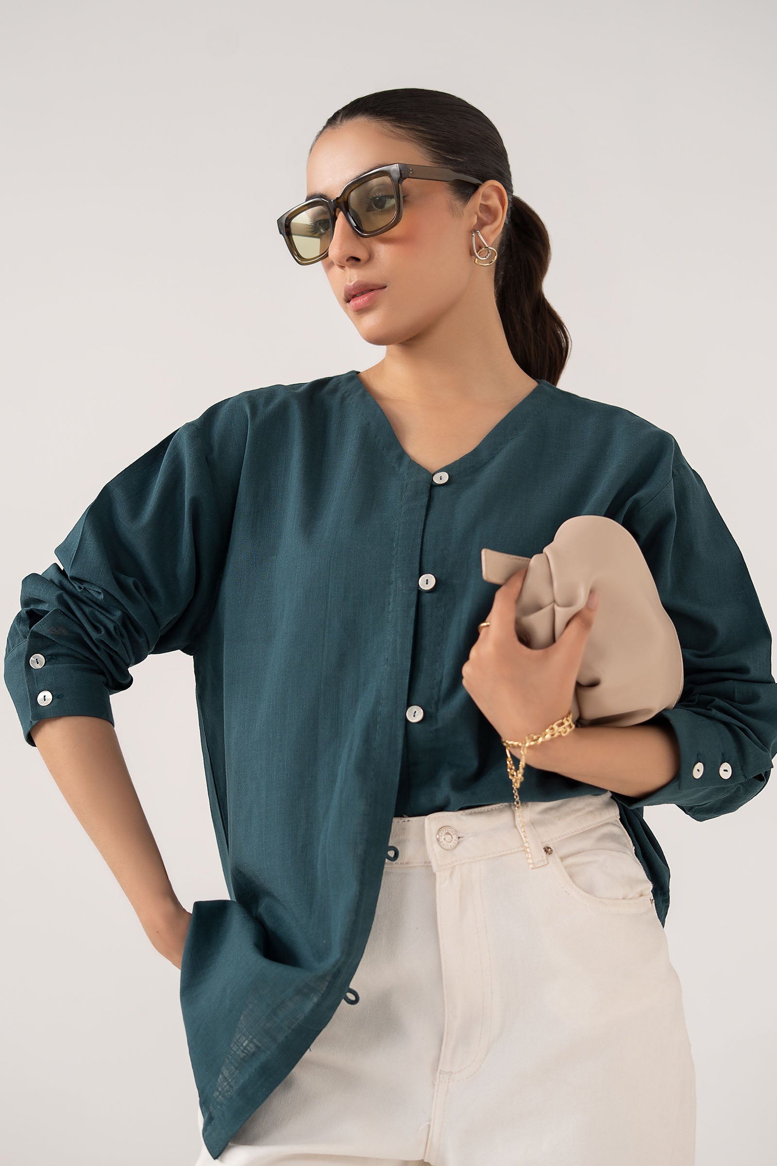 Classic V-Neck Top