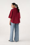 Casual Button-Down Top