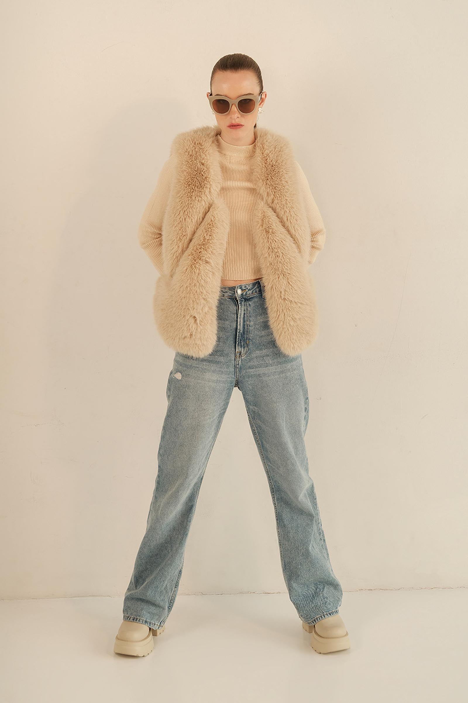 Fur Gilet