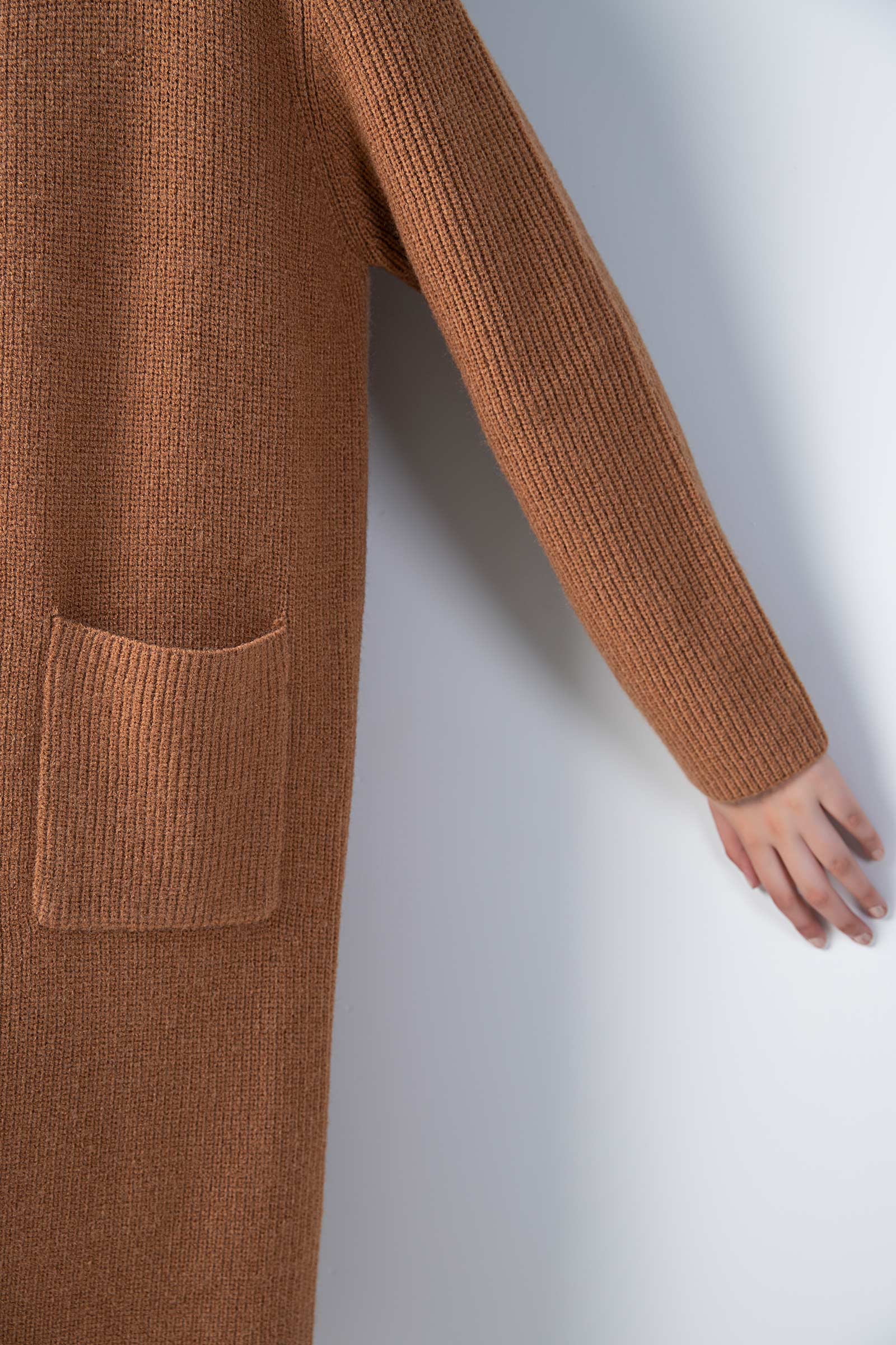 Long Lapel Cardigan