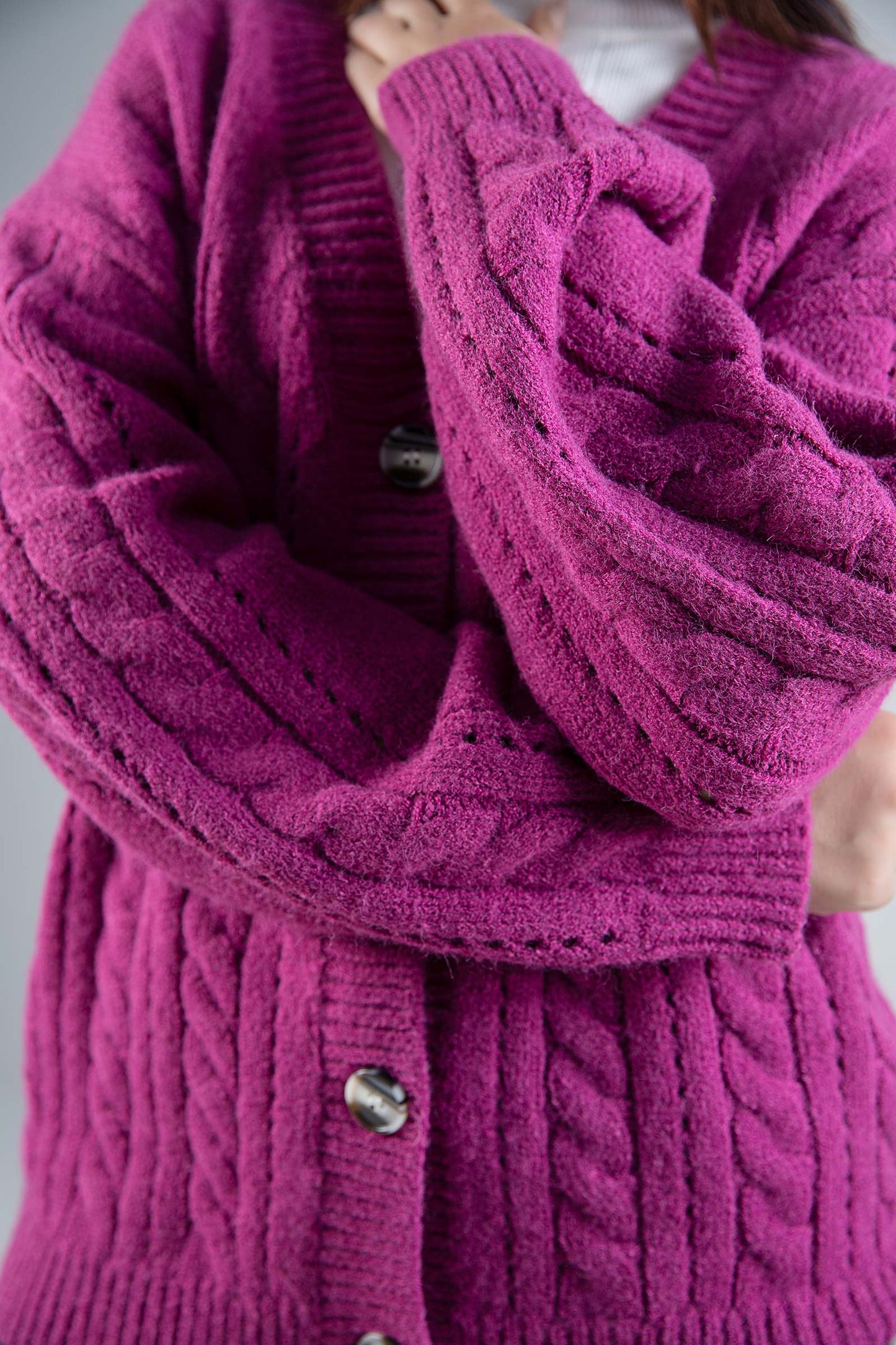 Cable Knit Cardigan