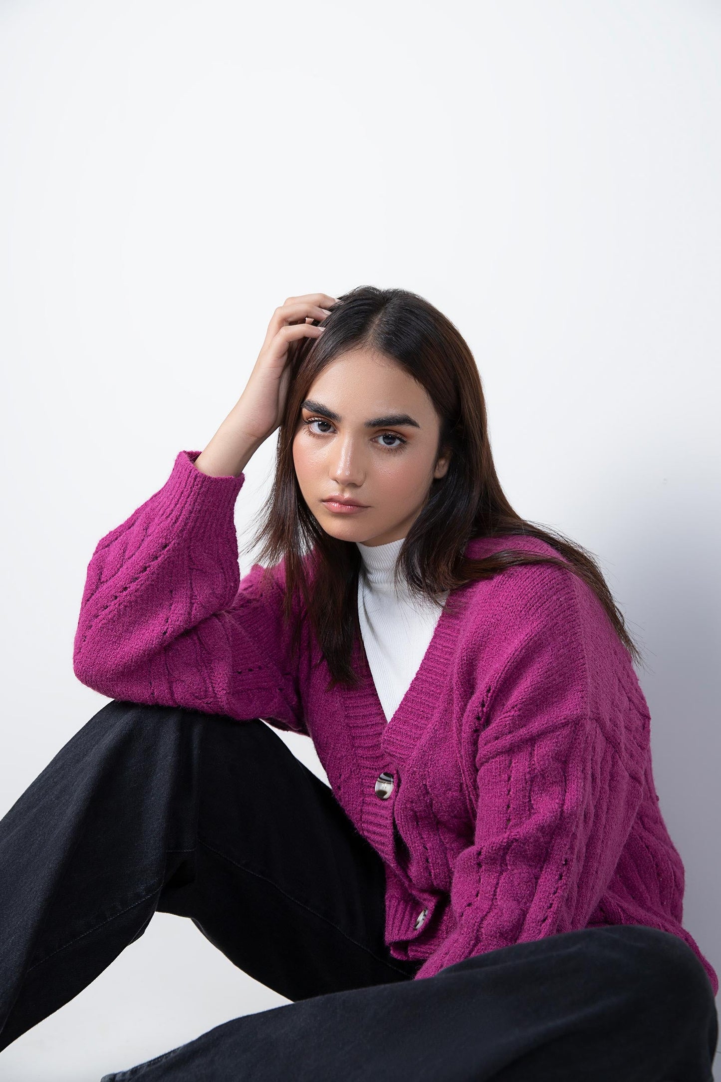 Cable Knit Cardigan