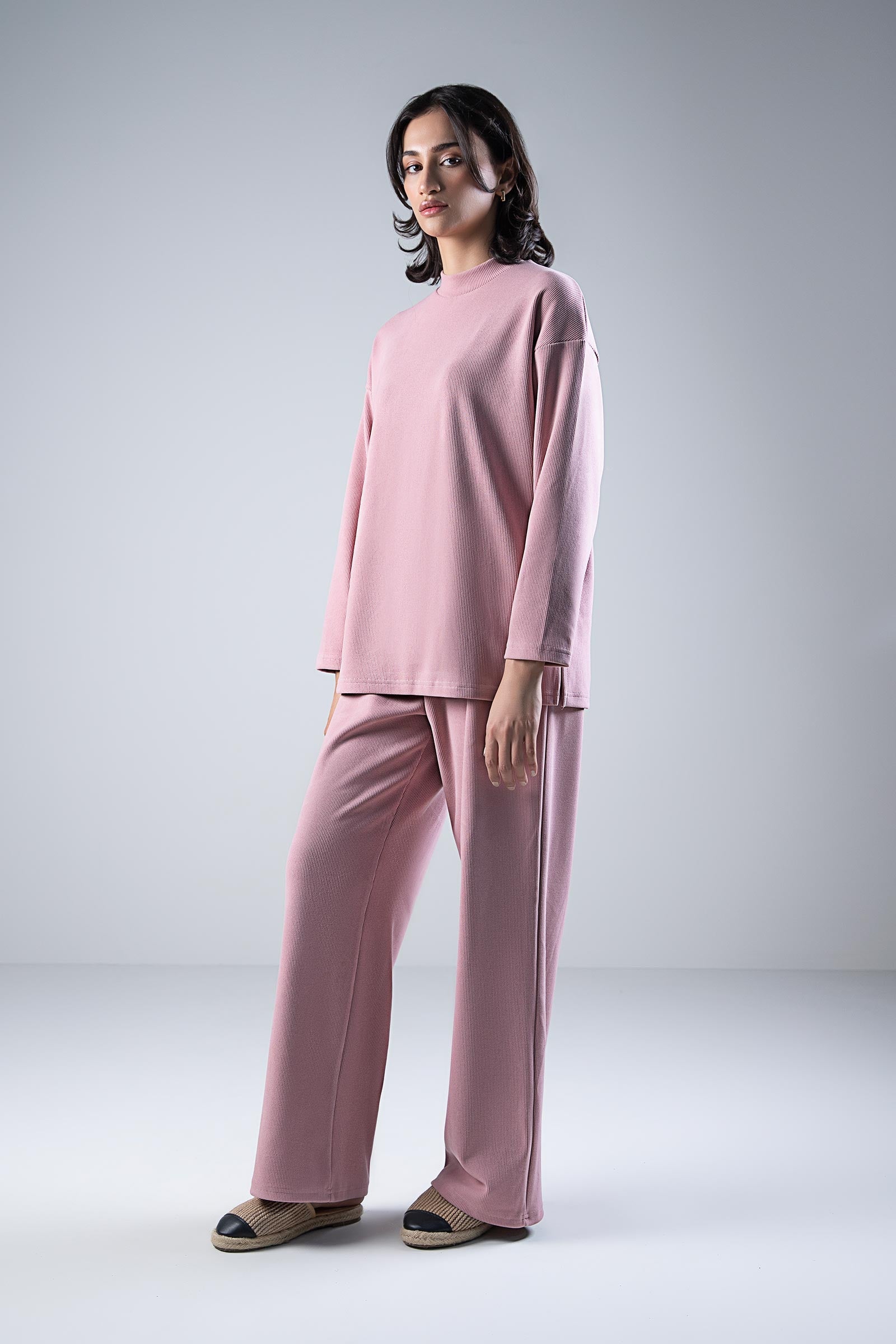Ribbed Knit Set