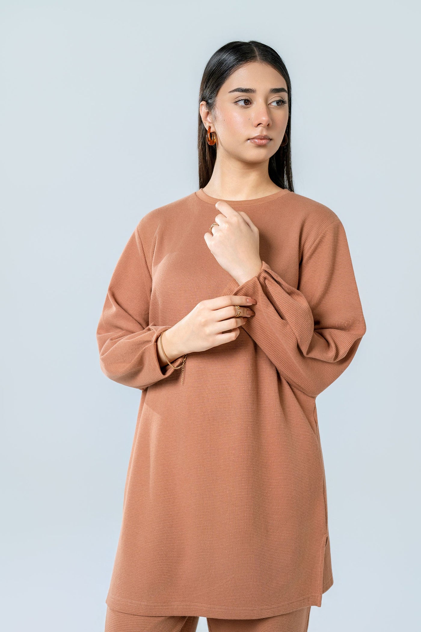 Waffle Knitted Co-Ord Set