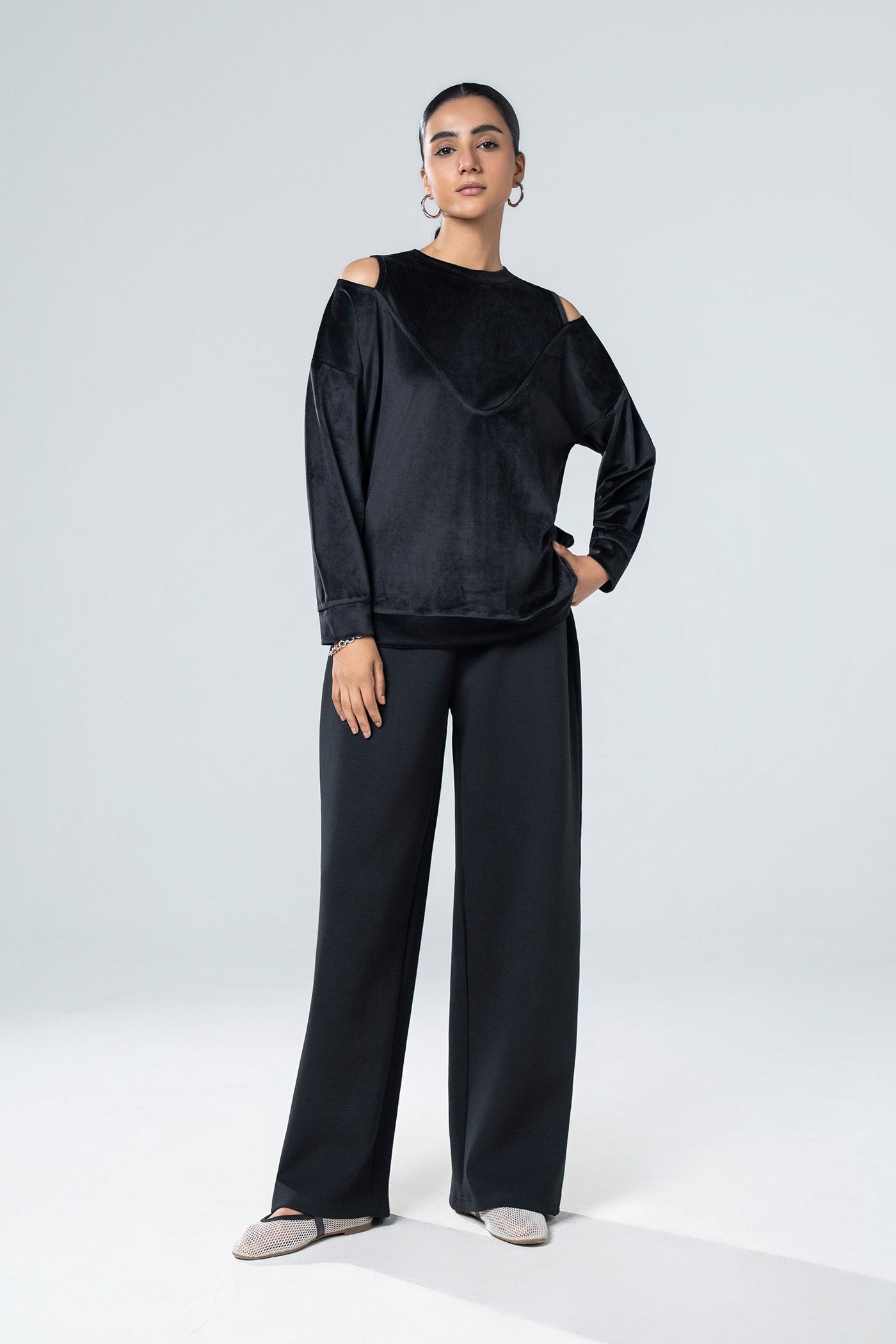 Relaxed Halter Neck Co-ord Set