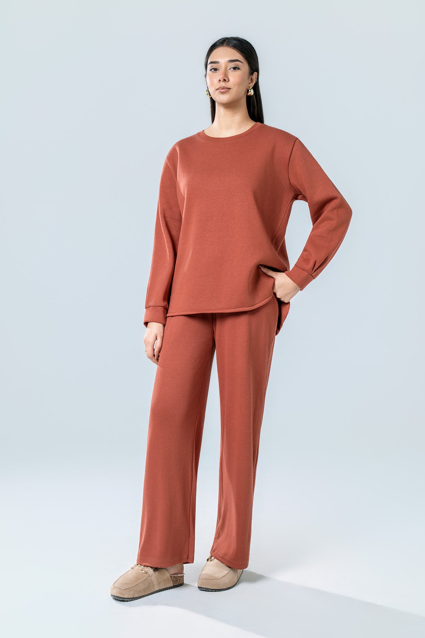 Relaxed Fleece Co-ord Set