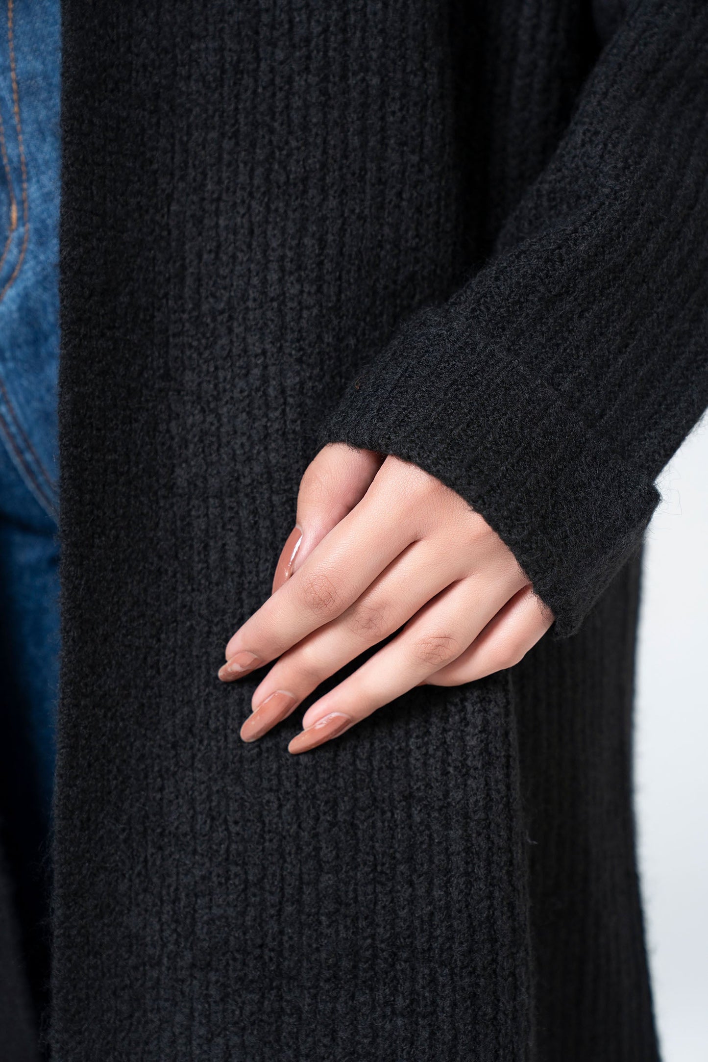 Relaxed Long Cardigan