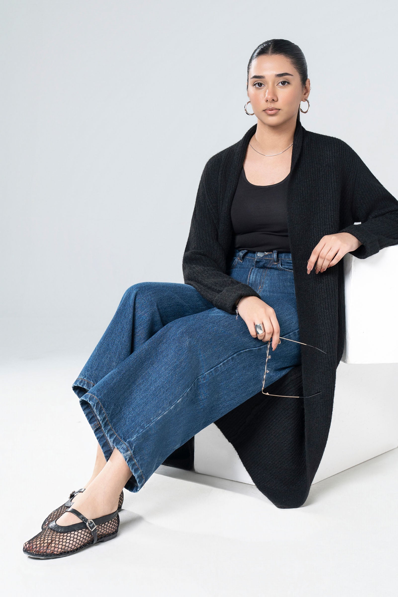 Relaxed Long Cardigan