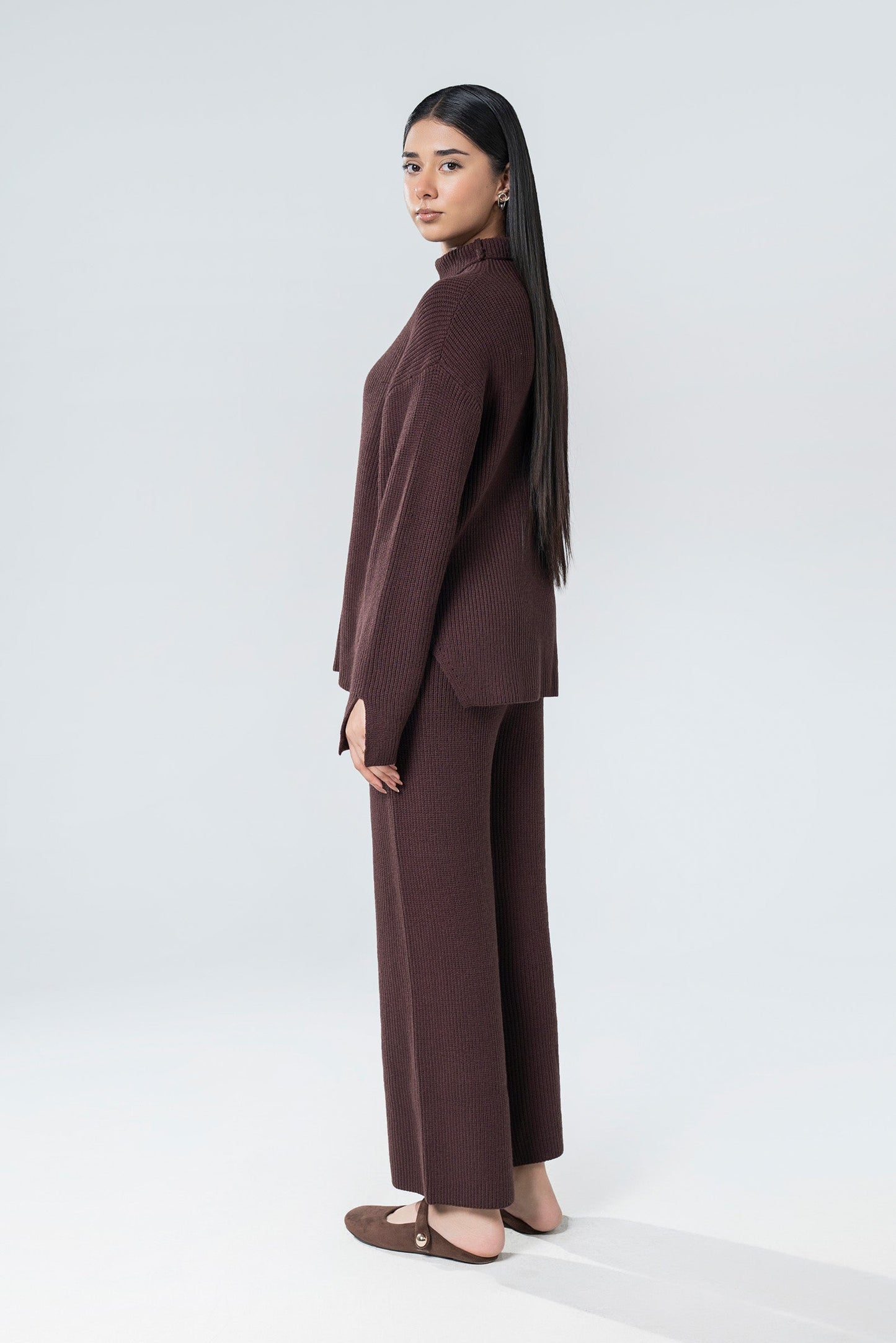 Turtleneck Sweater Set