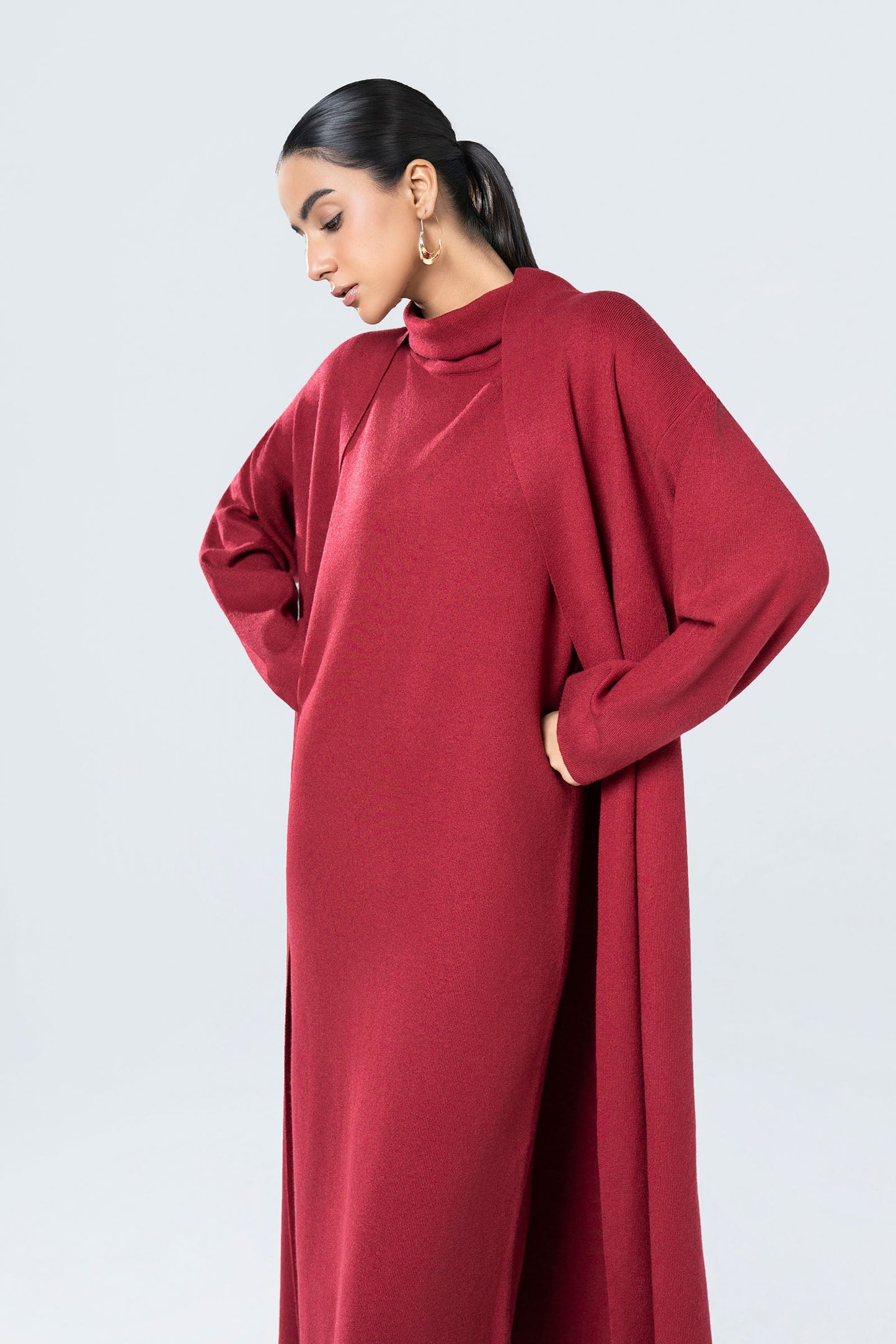 Cardigan Dress Set