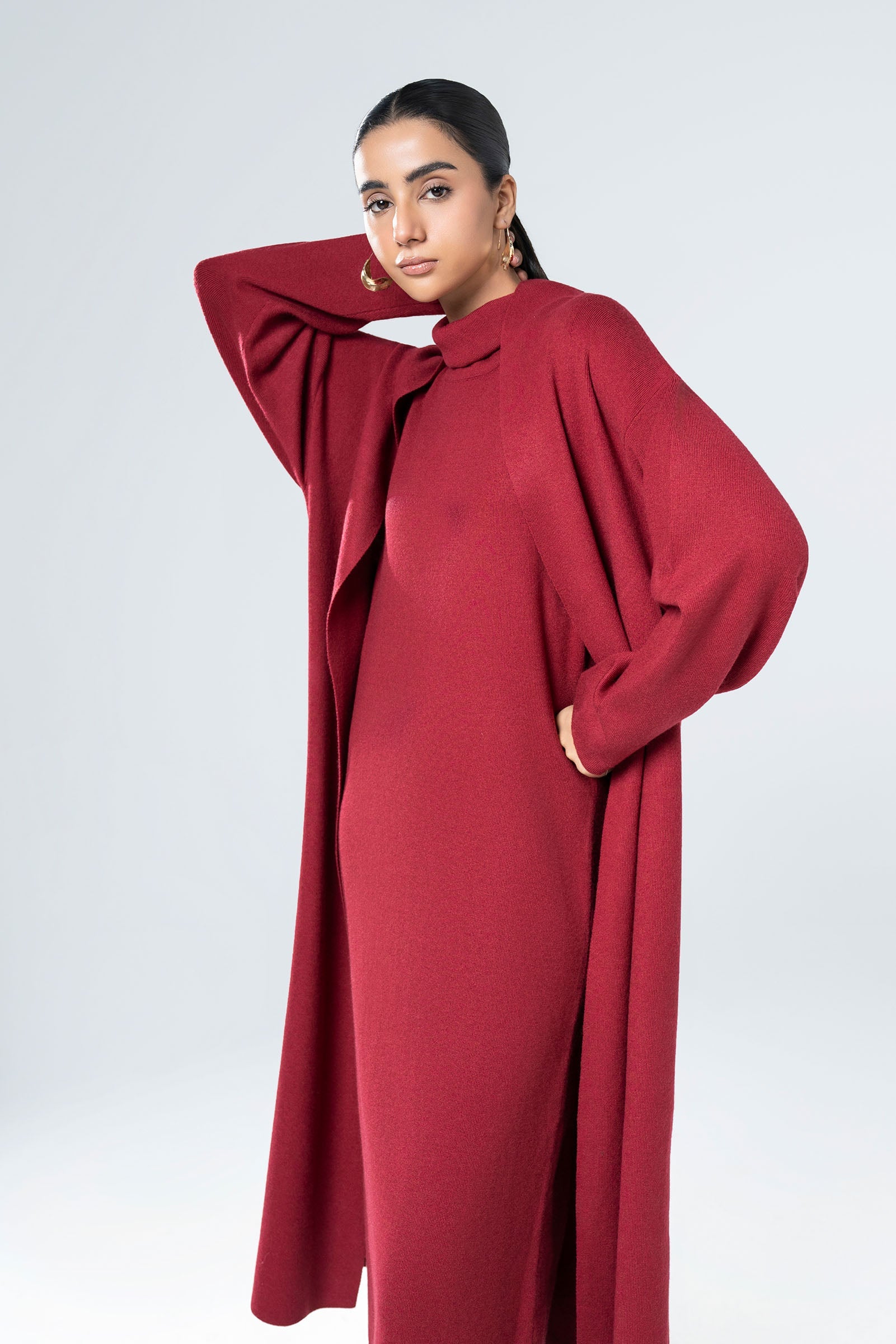 Cardigan Dress Set