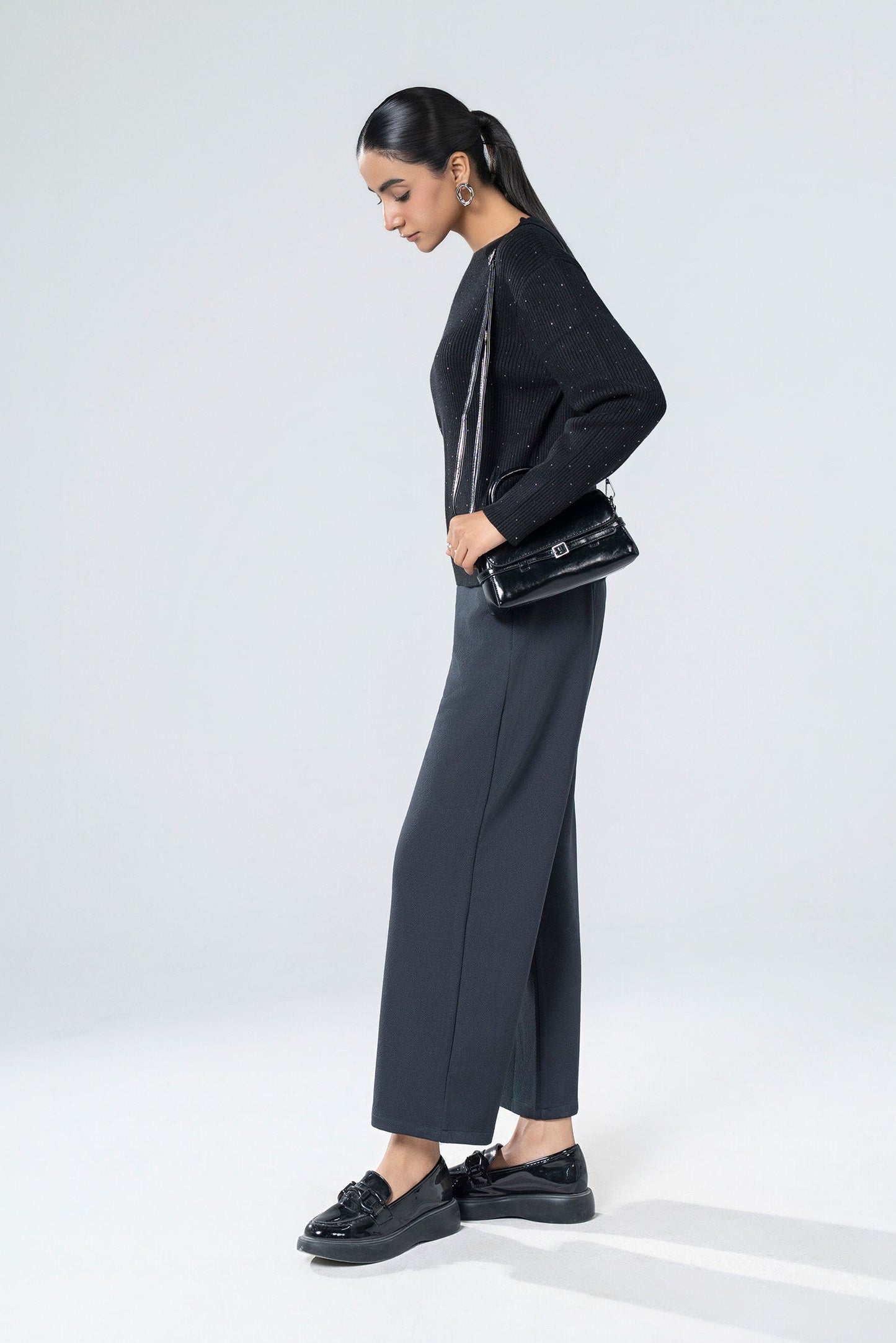 Embellished Knit Sweater