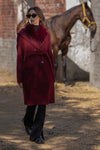 Wool Hooded Coat